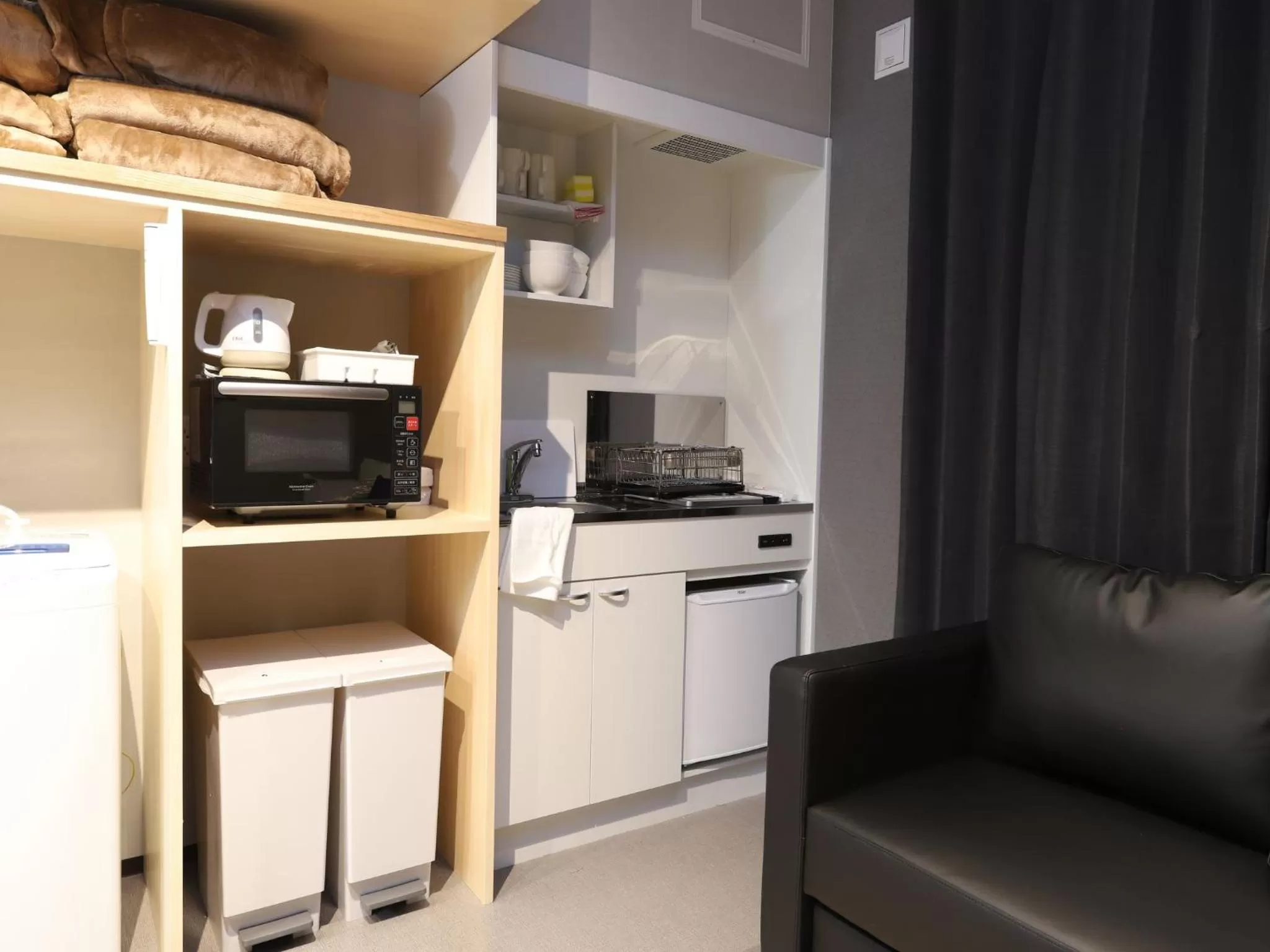 Kitchen or kitchenette in UCHI Living Stay Sapporo Kikusui