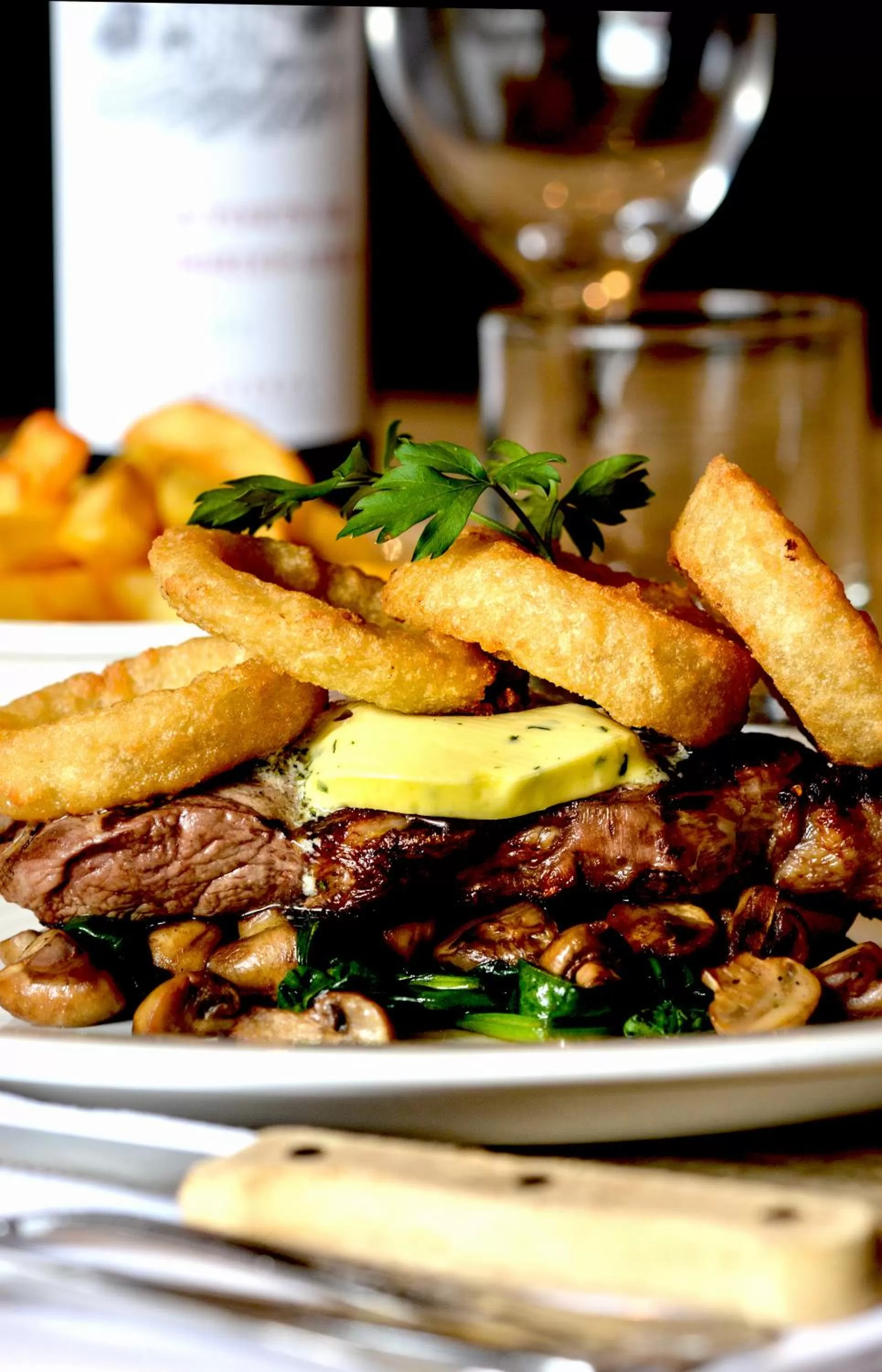 Food close-up in The Crown Inn Hotel