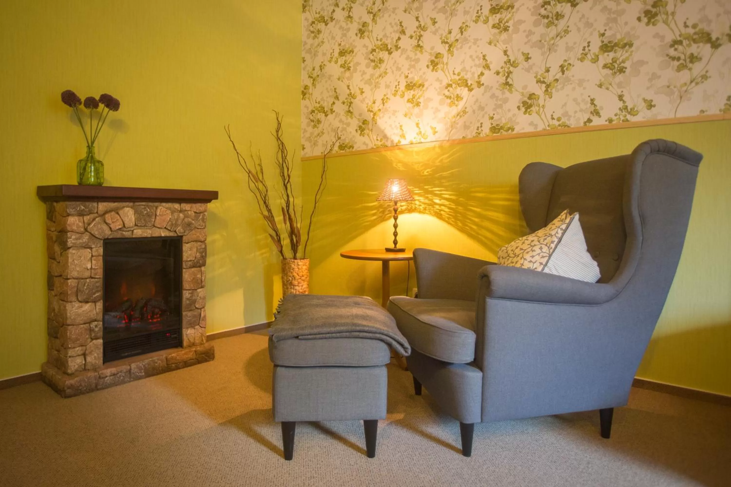 Seating area in Hotel Zur Kutsche