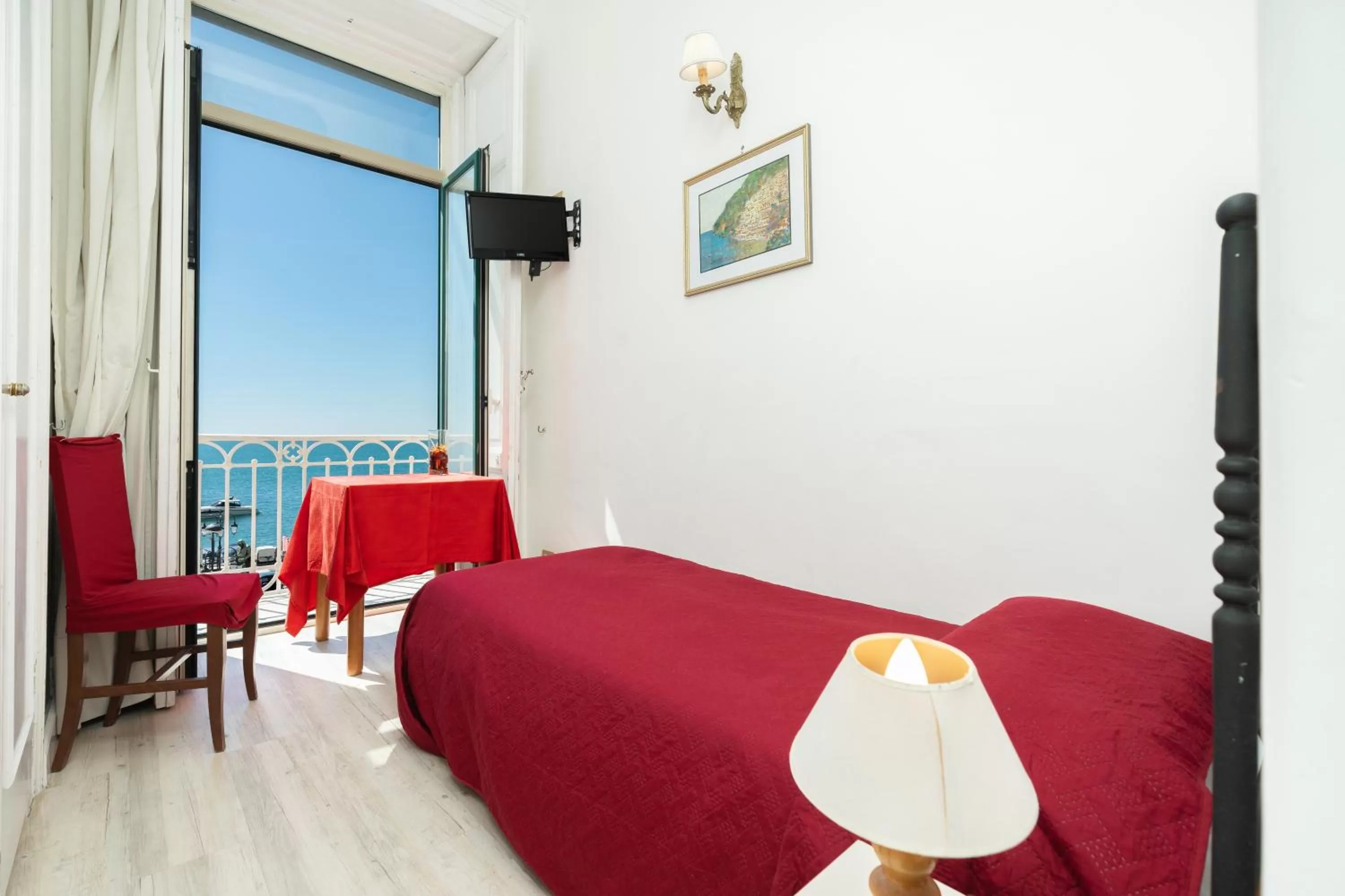 Bed in Hotel Fontana