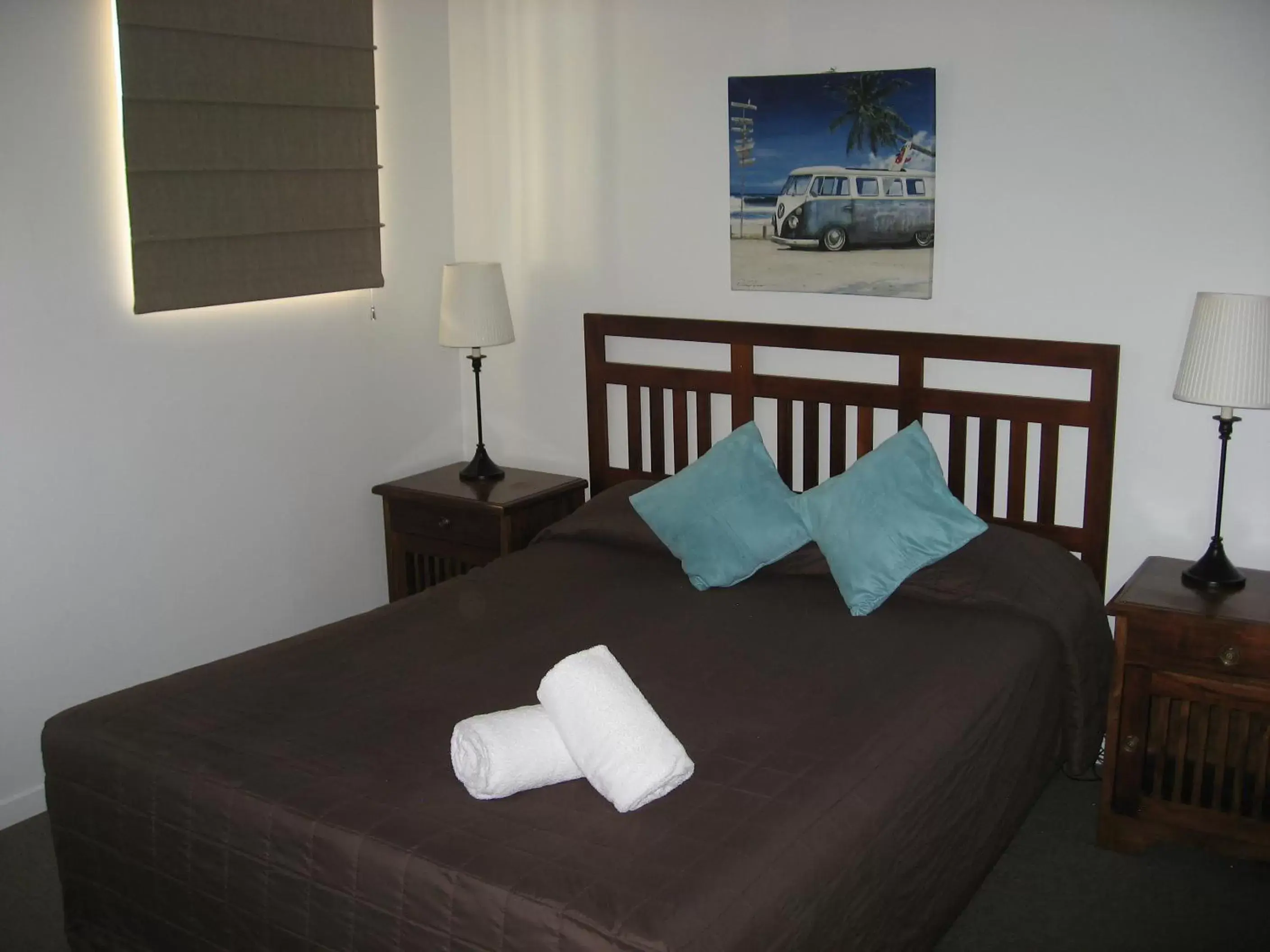 Photo of the whole room, Bed in Moorings Beach Resort