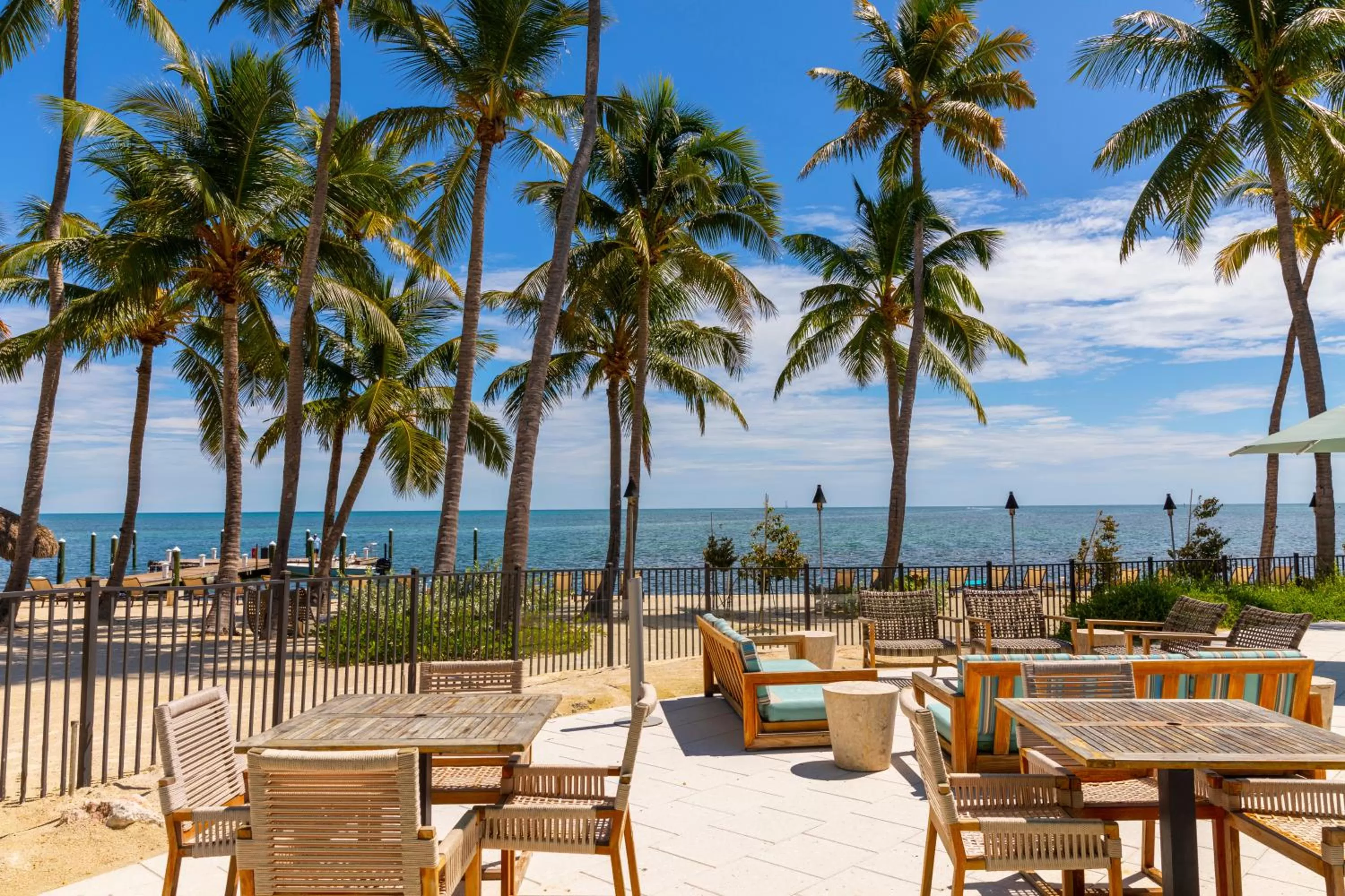 Patio in Amara Cay Resort