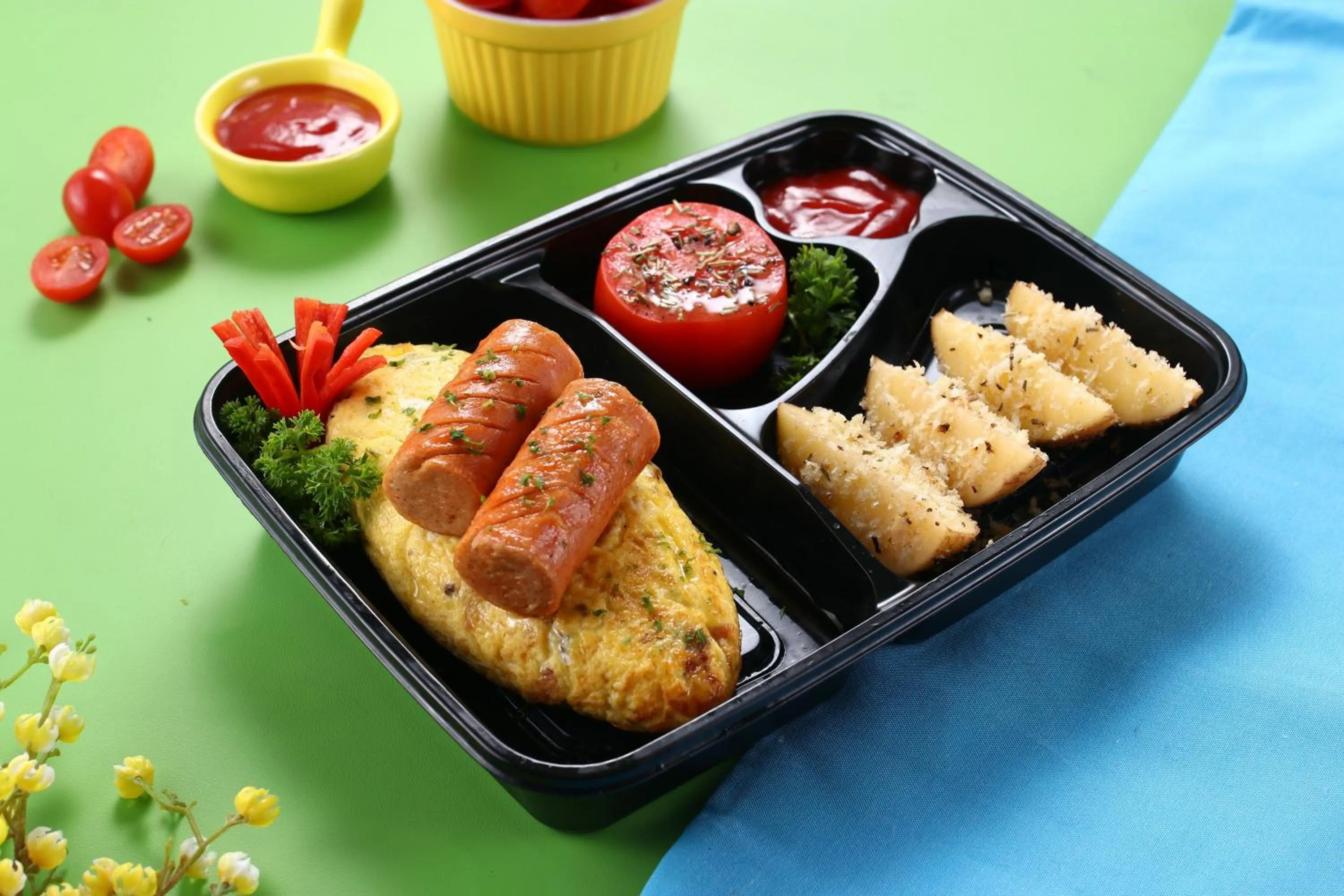 Breakfast in POP! Hotel Pasar Baru Jakarta