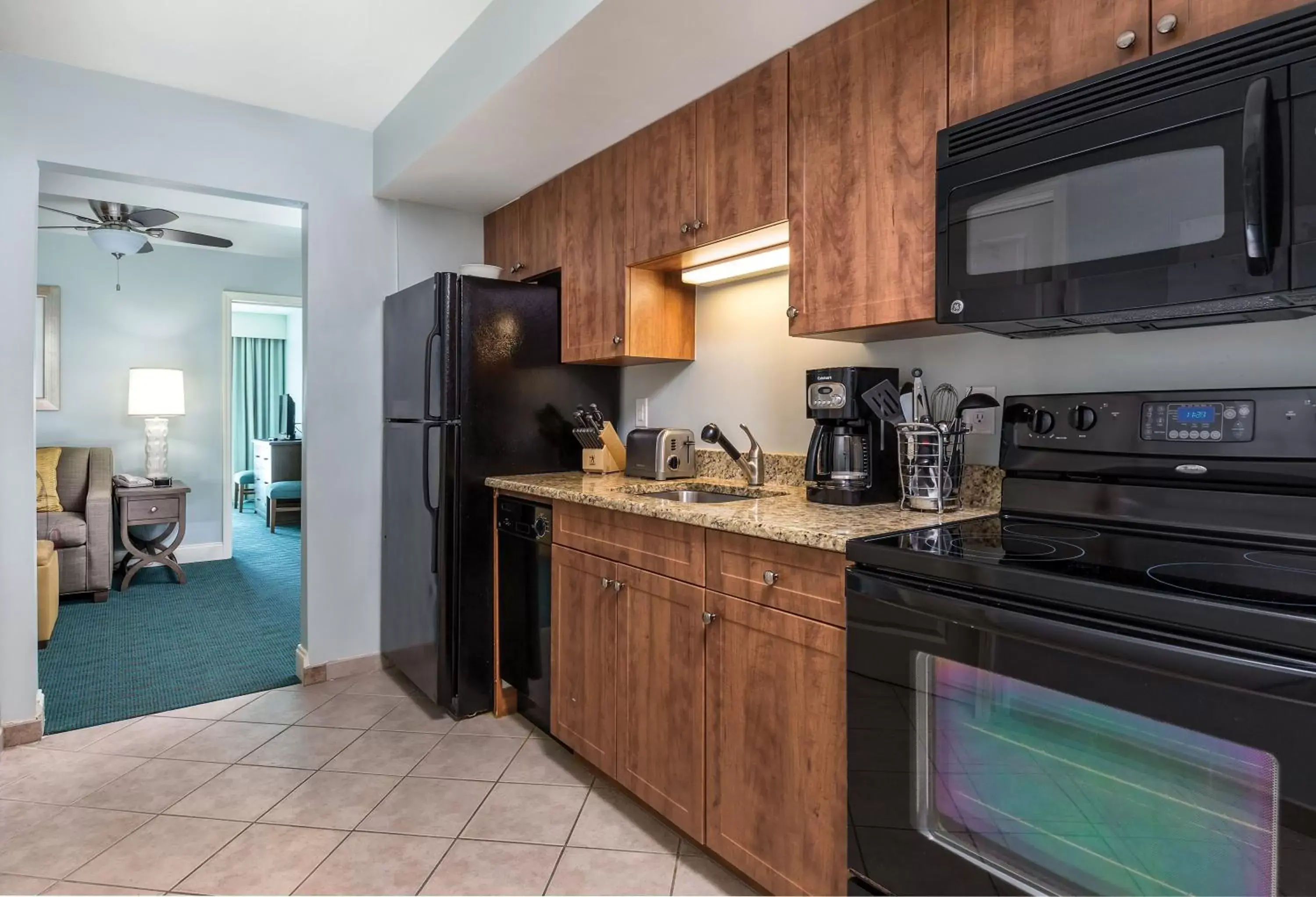 Kitchen or kitchenette in Club Wyndham Towers on the Grove