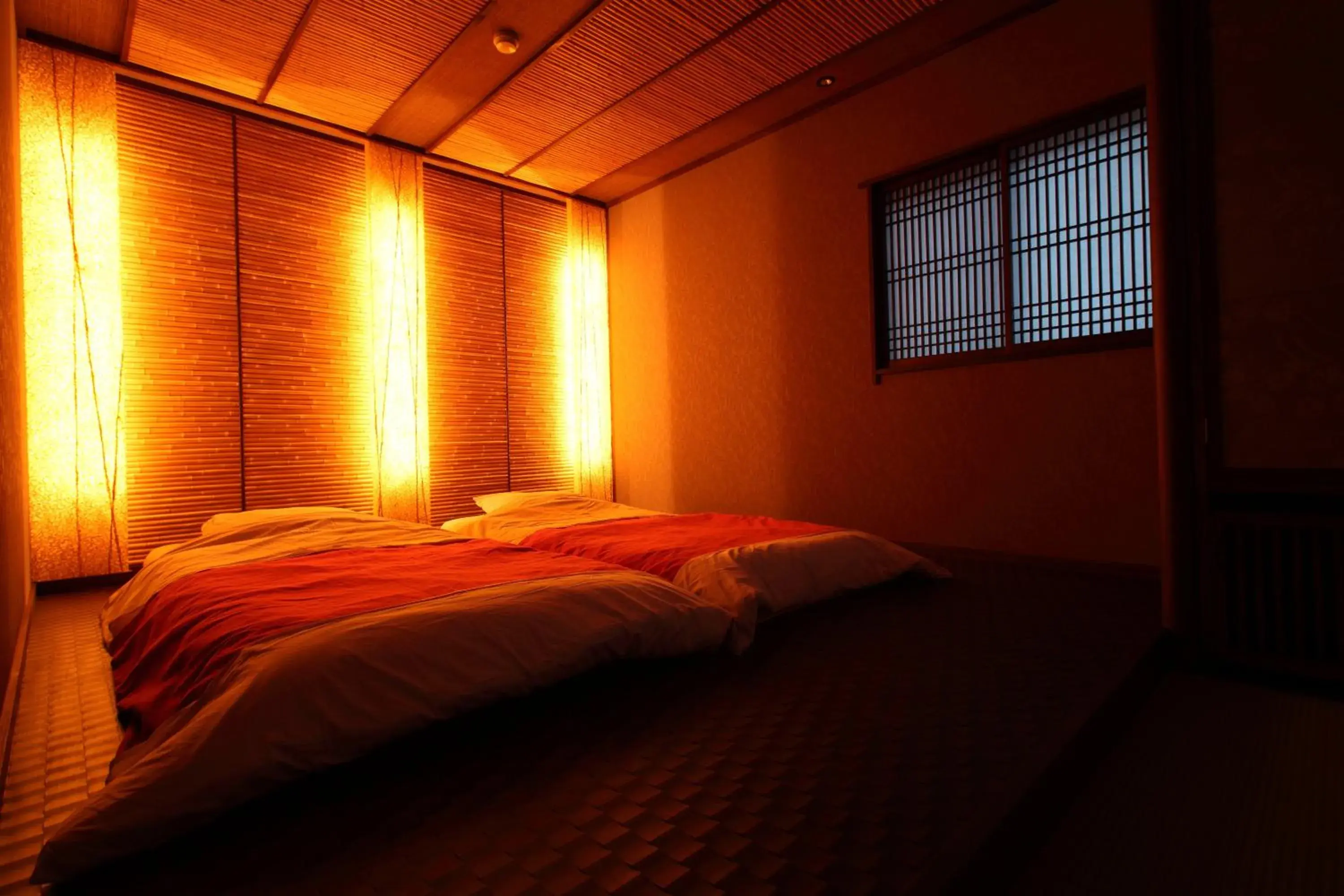 Bed in Hakoneyumoto Onsen Yaeikan