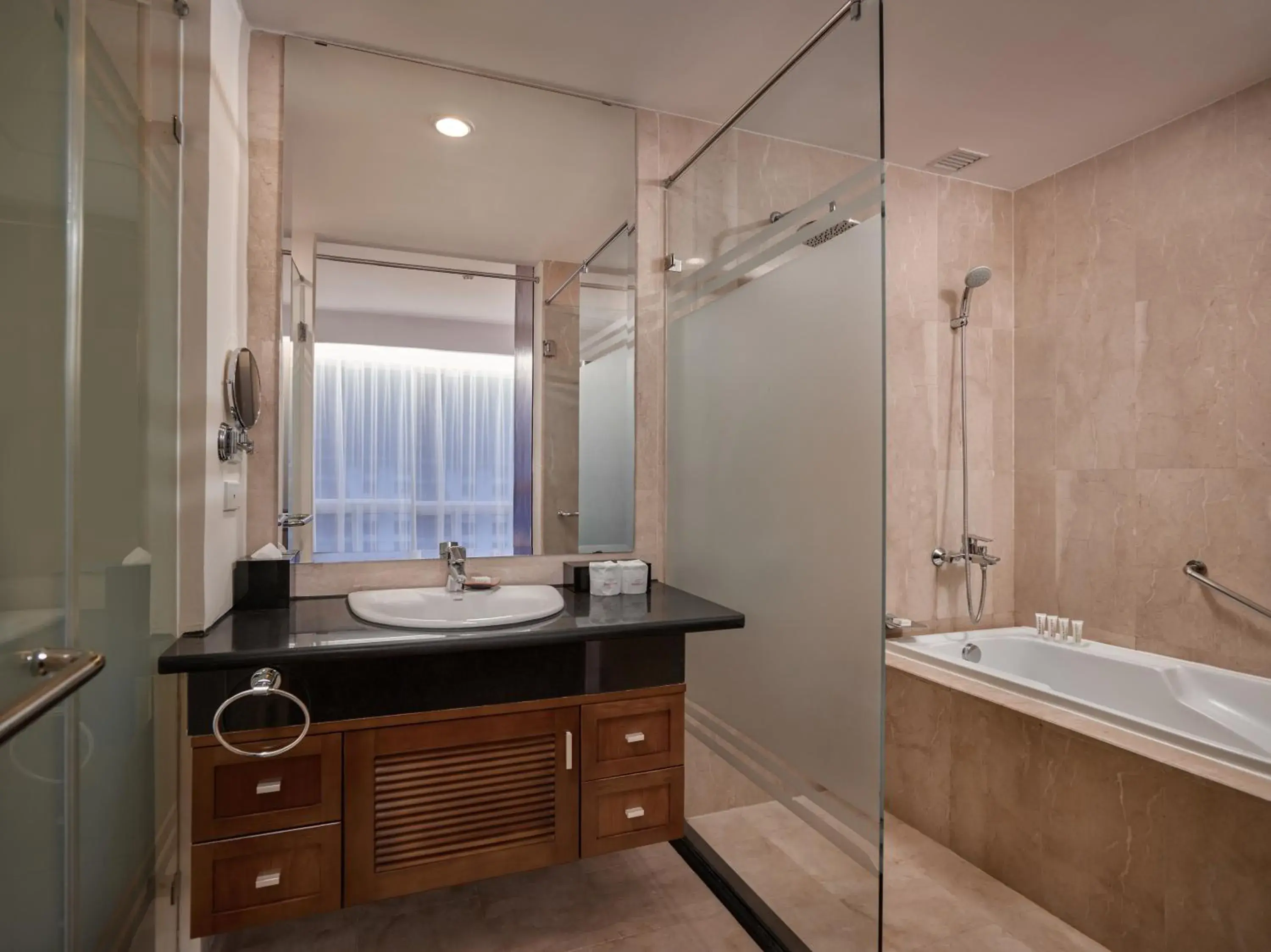 Shower, Bathroom in Fraser Suites Hanoi