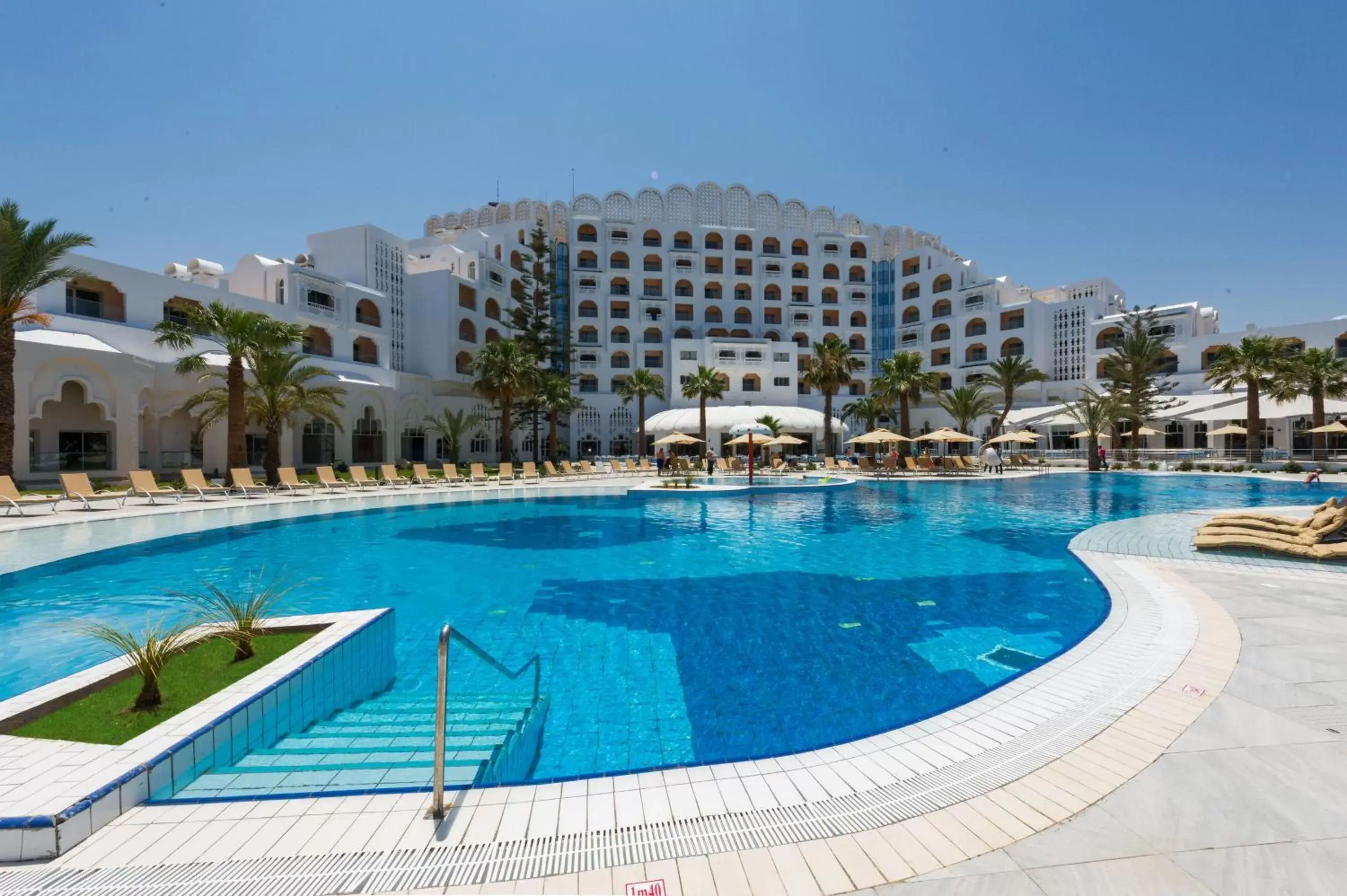 Pool view in Marhaba Palace