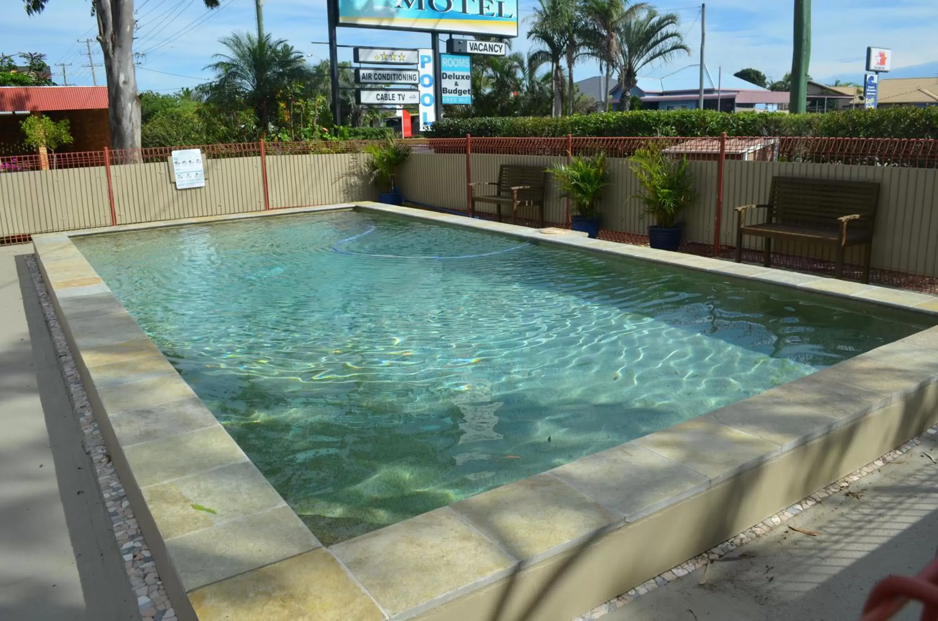 Swimming Pool in Chaparral Motel