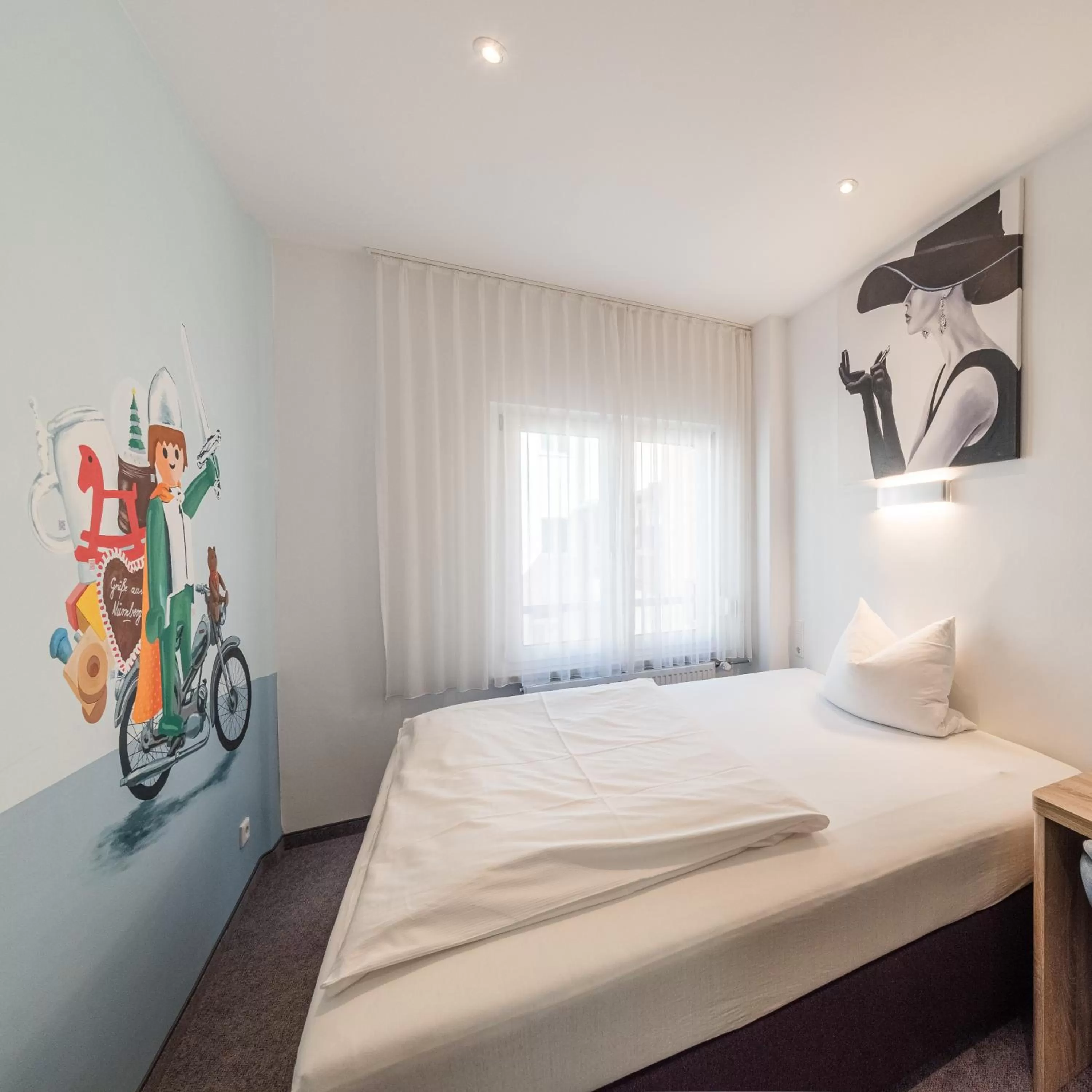 Staff, Bed in PrivatHotel Probst