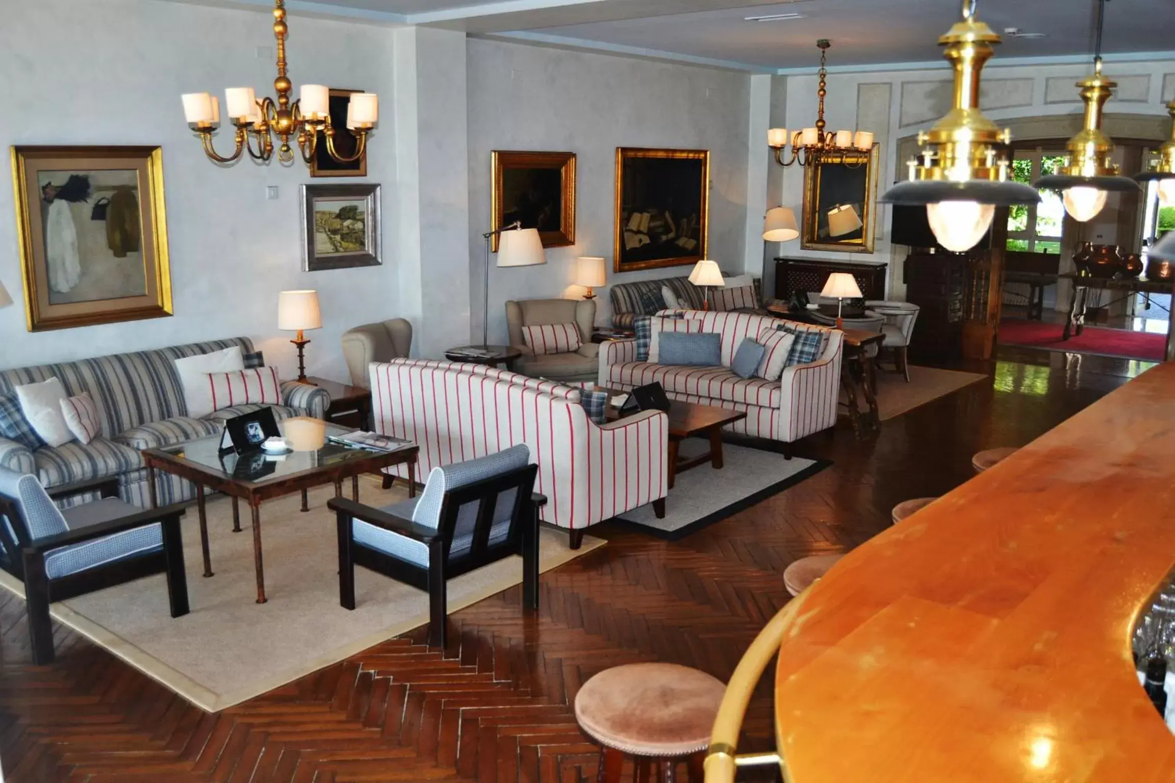 Lounge or bar, Restaurant/Places to Eat in Parador de Ribadeo