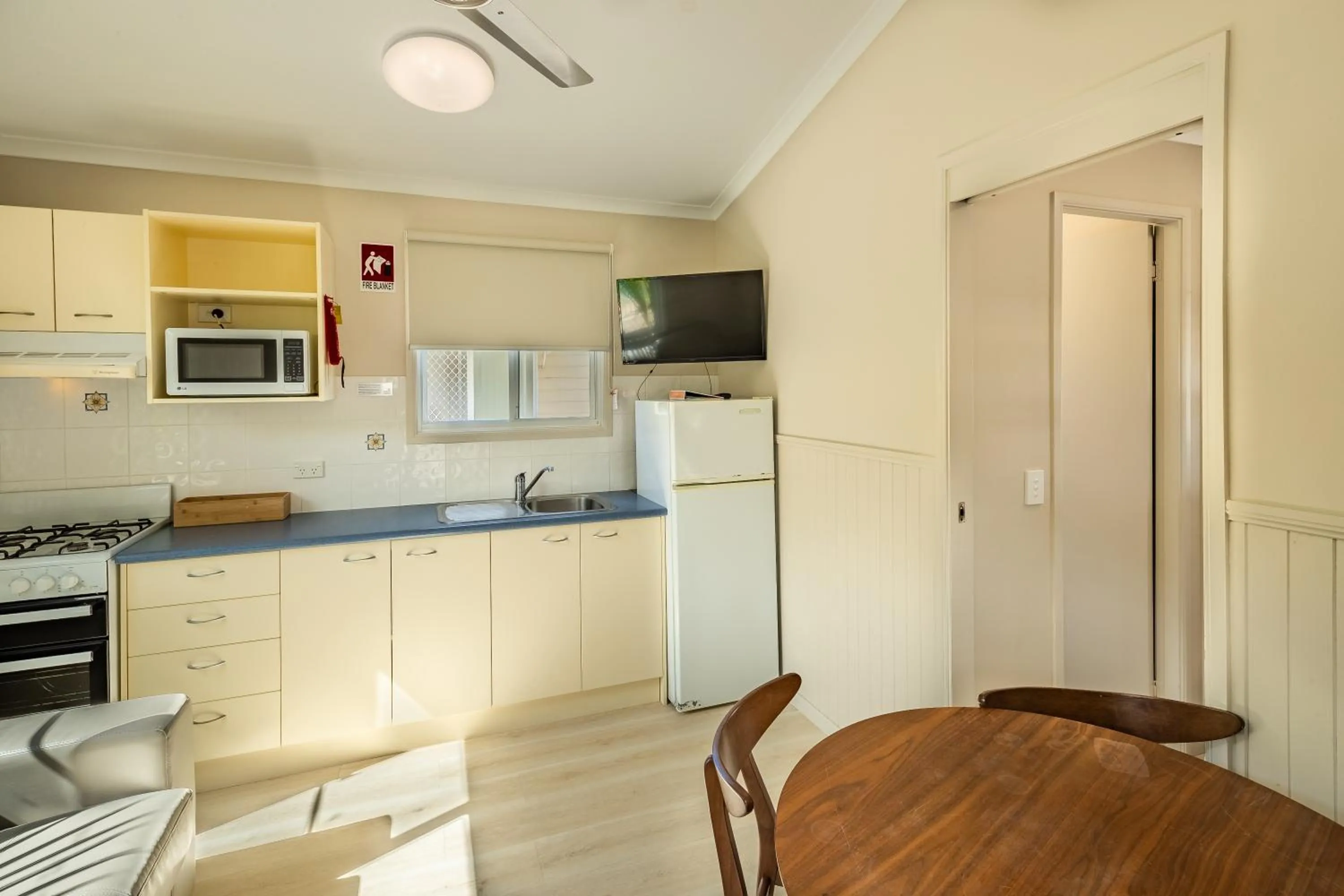 Kitchen or kitchenette in Ingenia Holidays Nambucca Heads