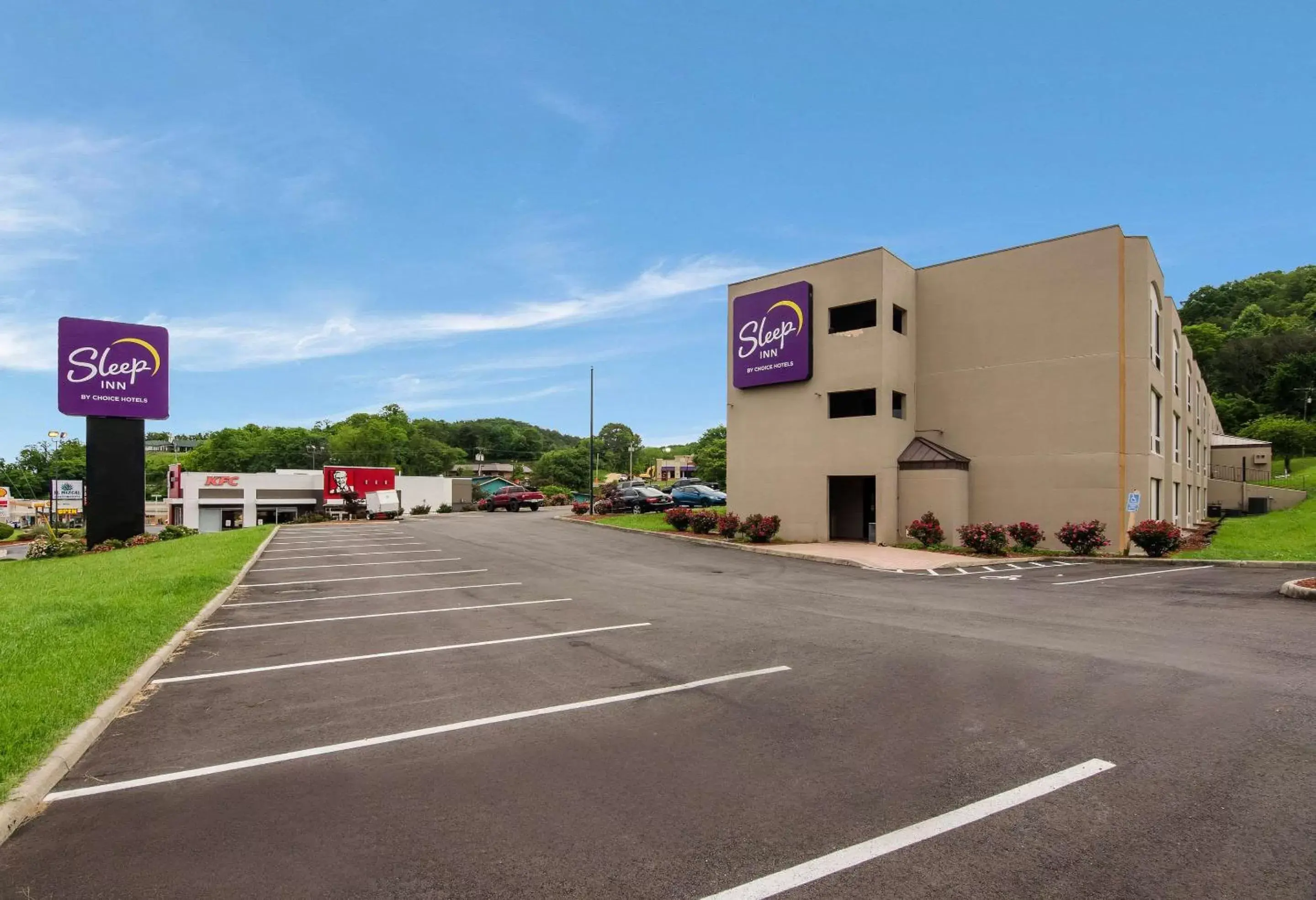 Property building in Sleep Inn Tanglewood Property building in Sleep Inn Tanglewood