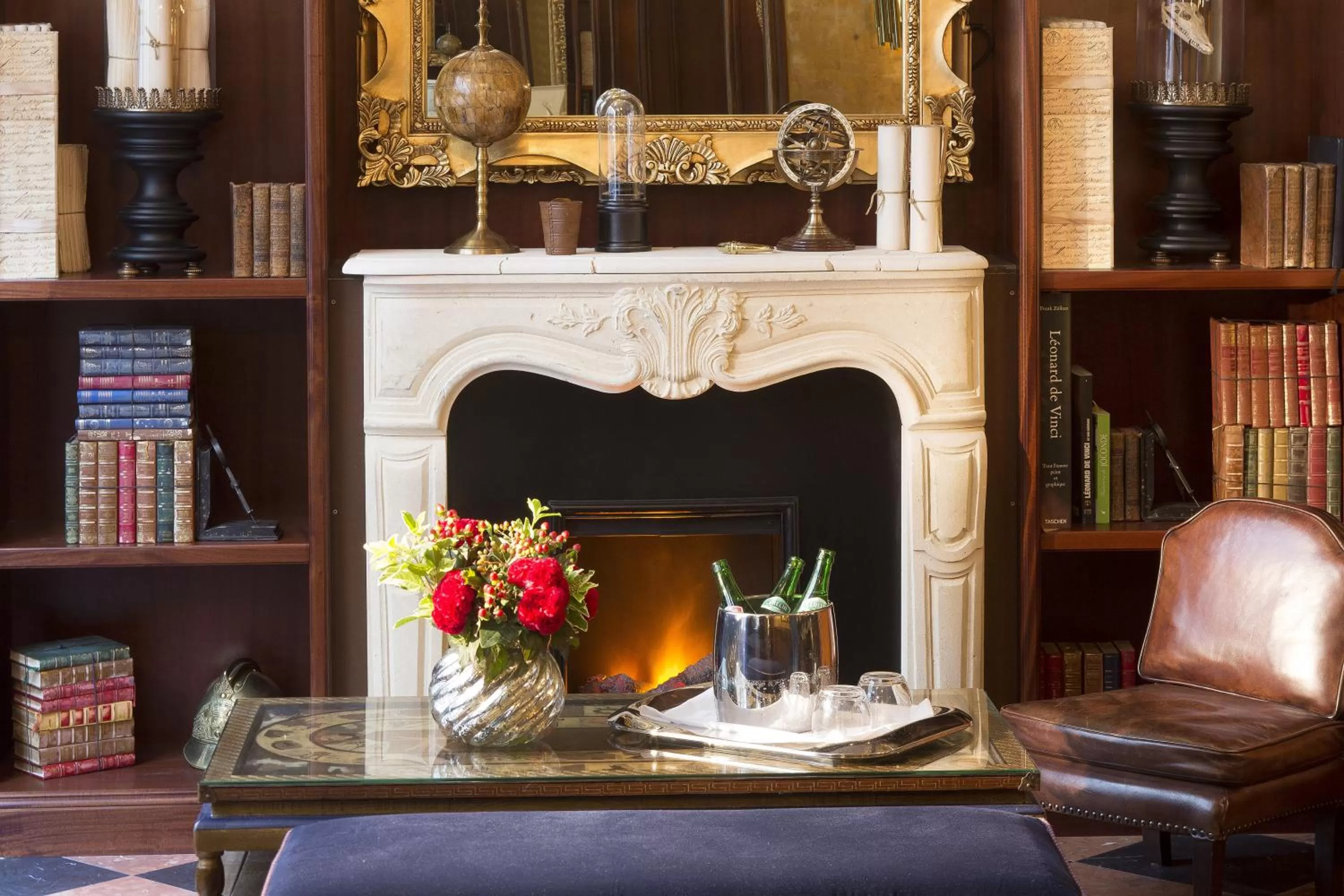 Lobby or reception in Hôtel Da Vinci & Spa