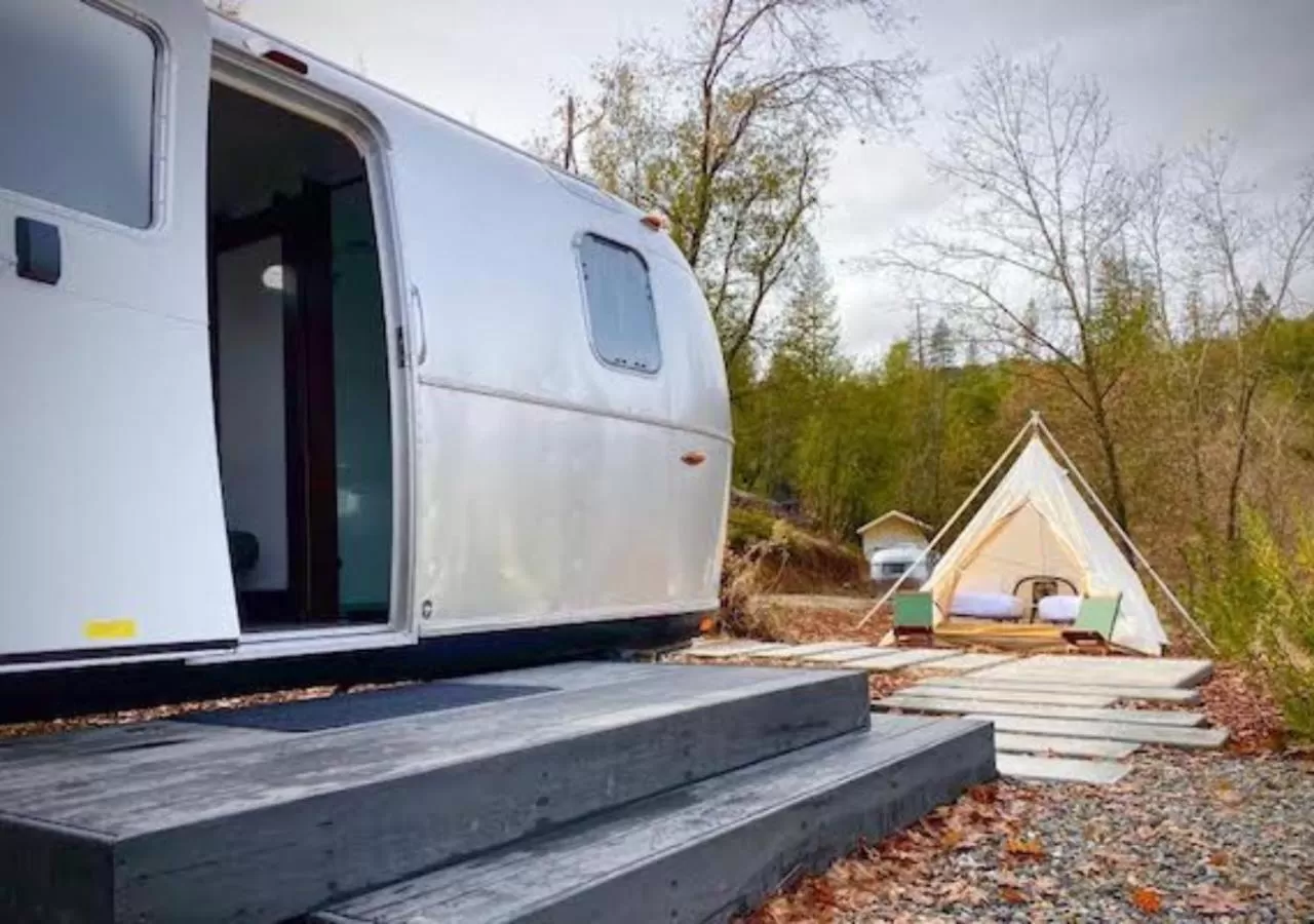 Natural landscape in AutoCamp Cape Cod