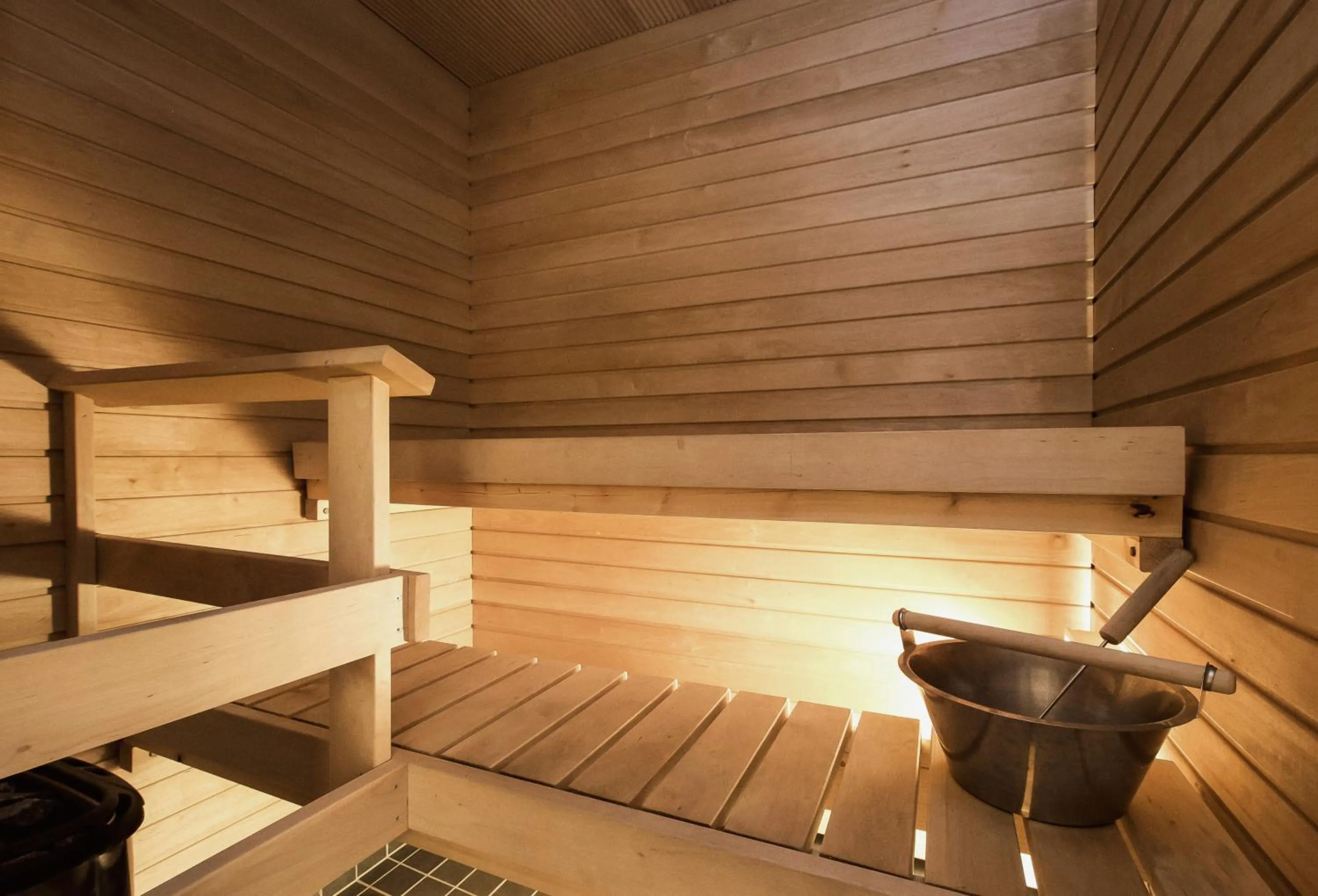 Sauna in Holiday Club Saimaa Apartments