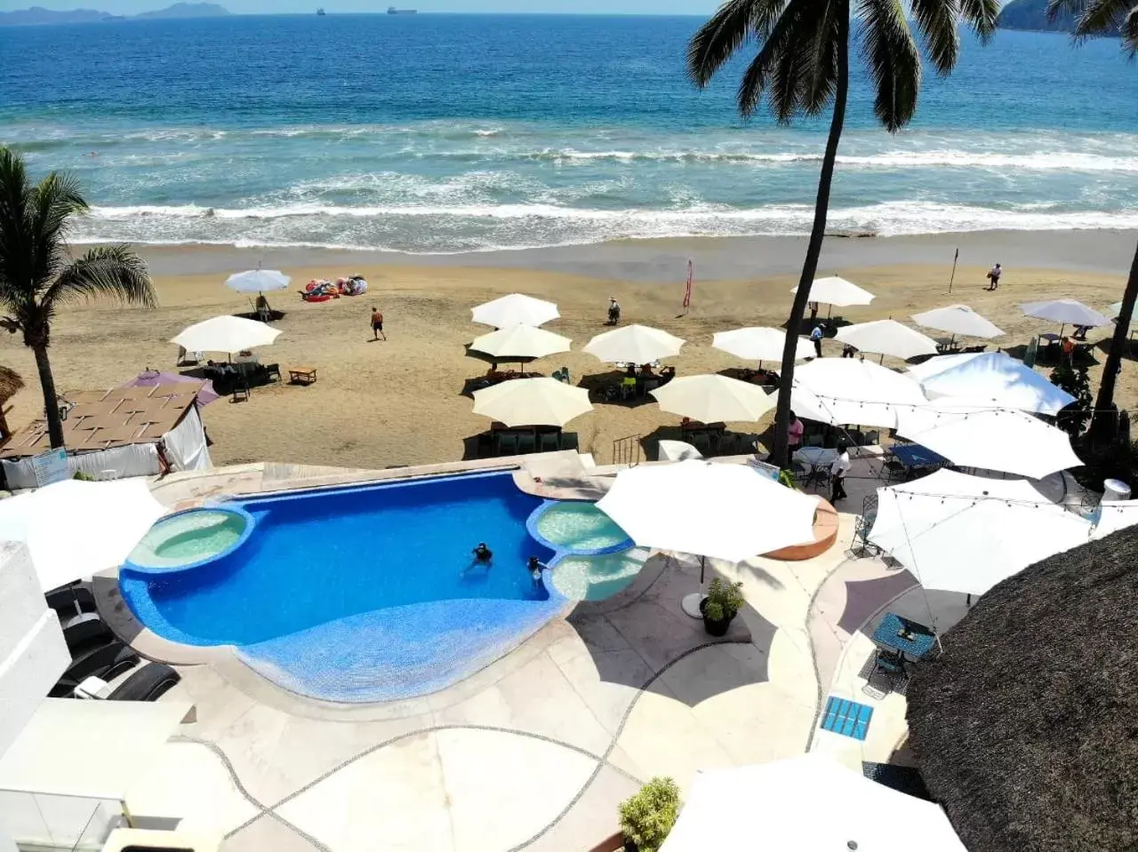 Pool View in Mar Celeste