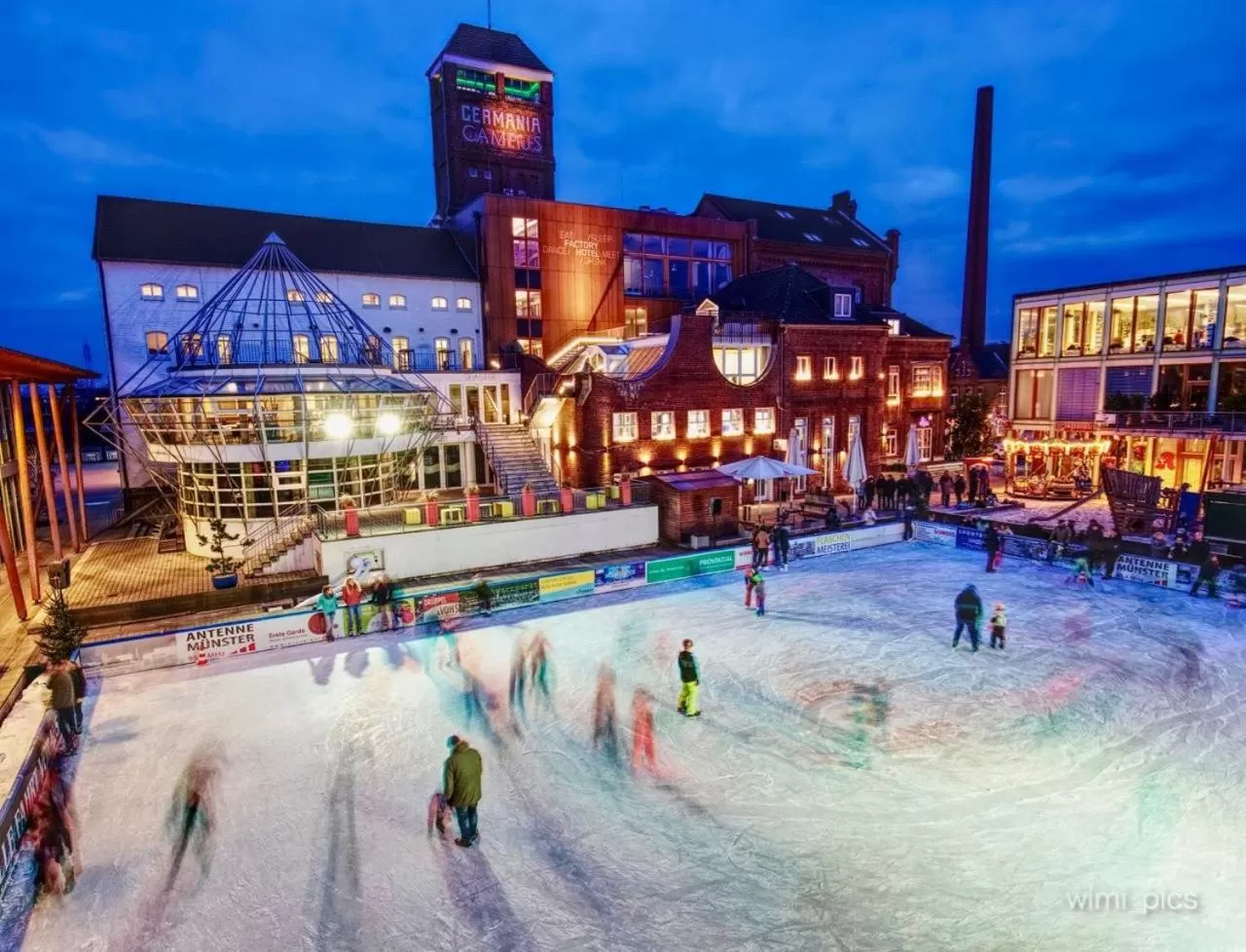 Property building in Factory Hotel