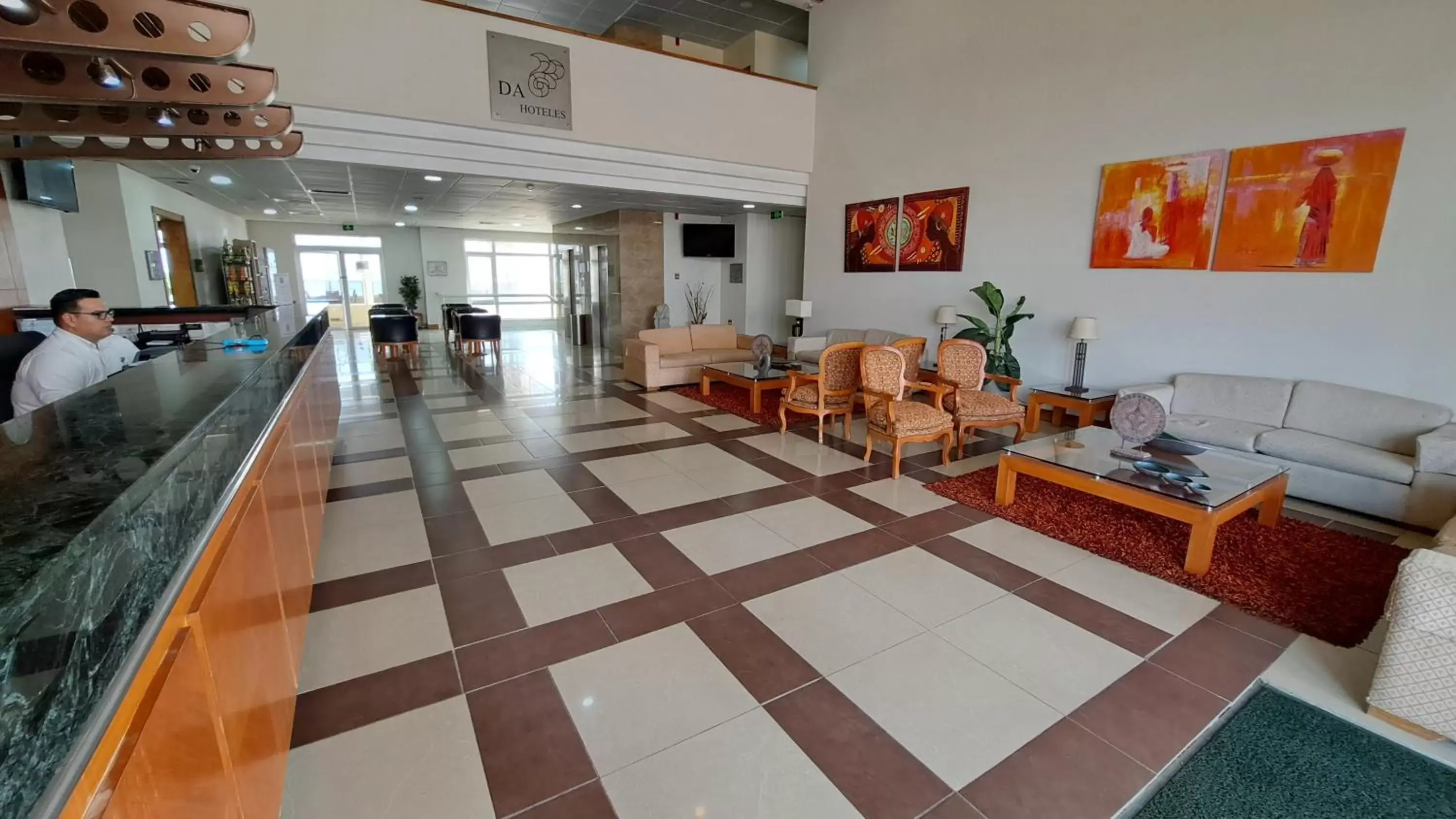 Lobby or reception in Hotel Diego De Almagro Arica