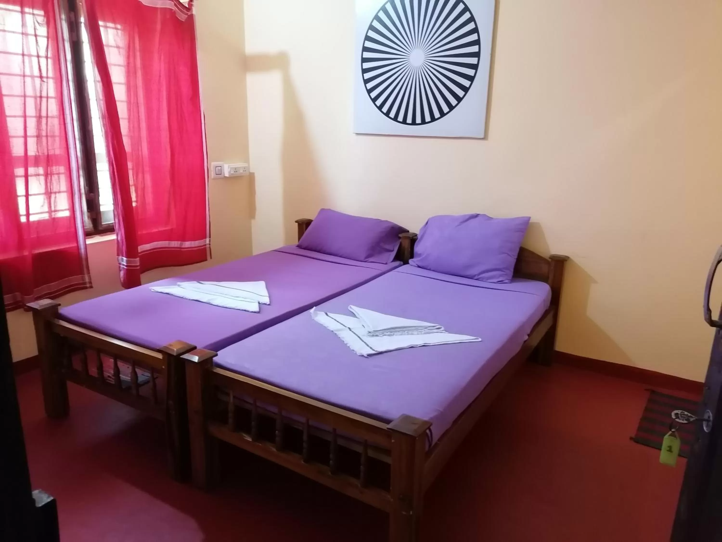 Bedroom, Bed in Sukriti beach Resort