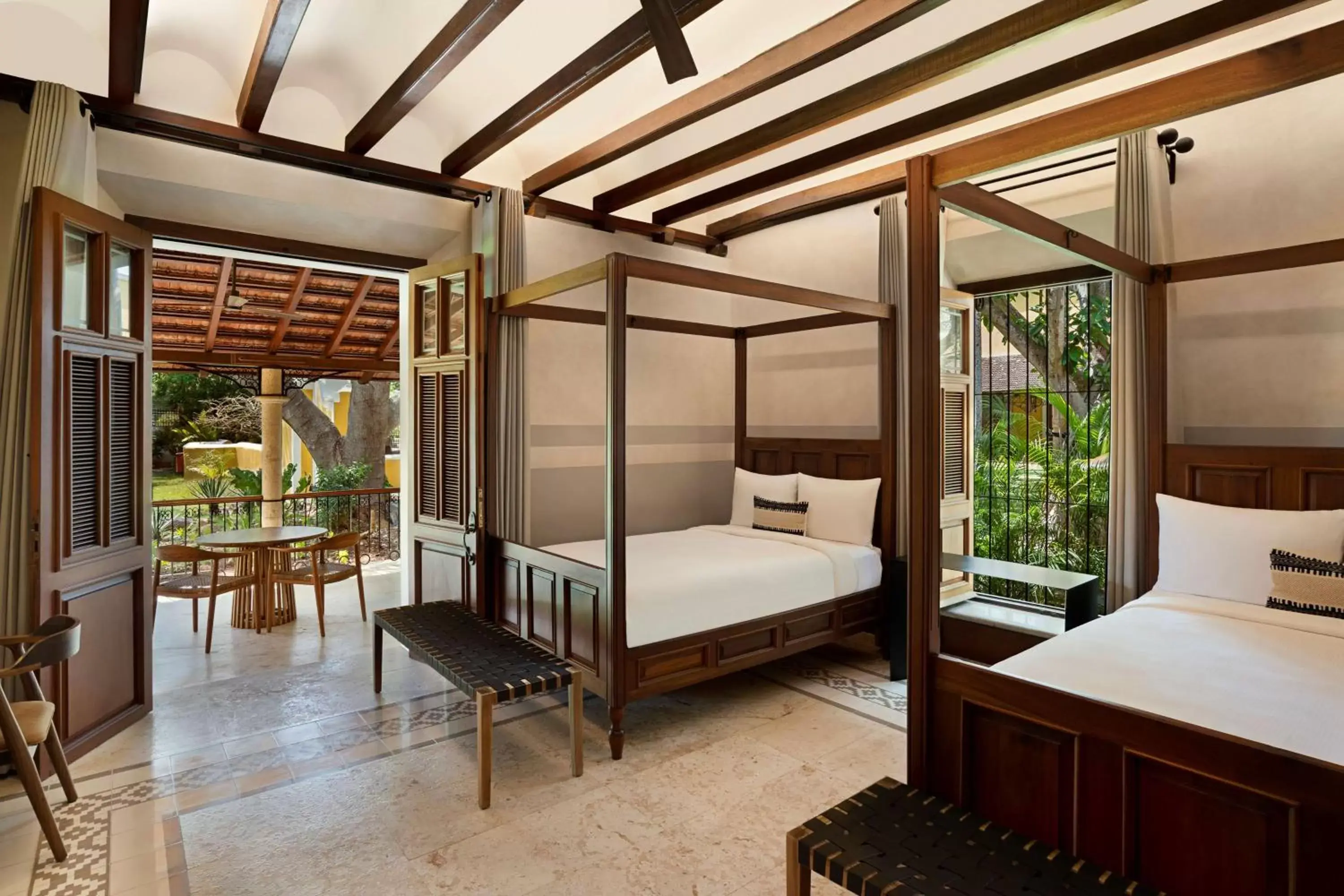 Bedroom in Hacienda Xcanatun, Angsana Heritage Collection