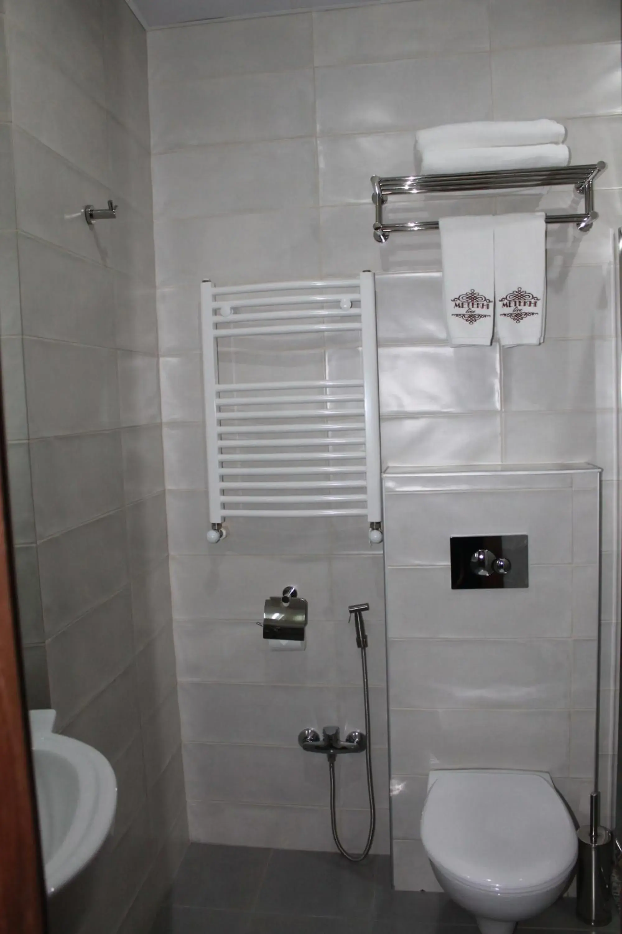 Shower, Bathroom in Hotel Metekhi Line