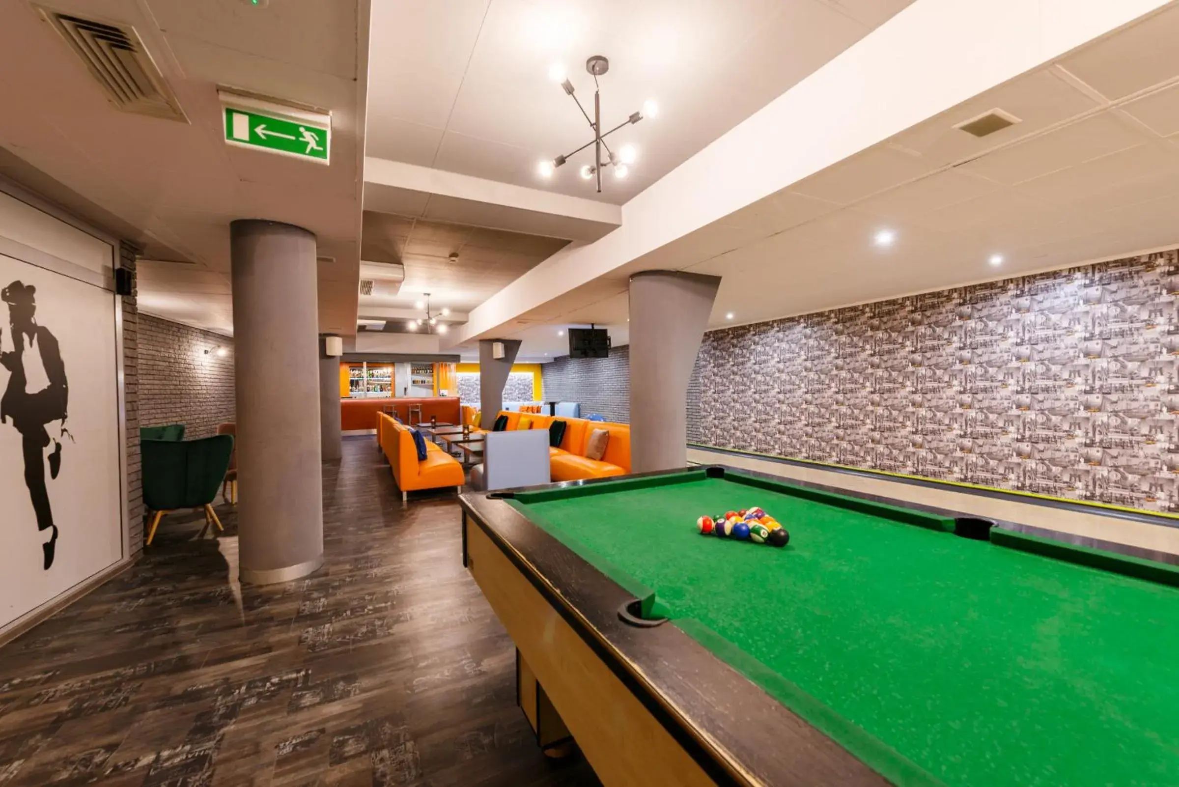 Billiard, Billiards in Hotel Wilga