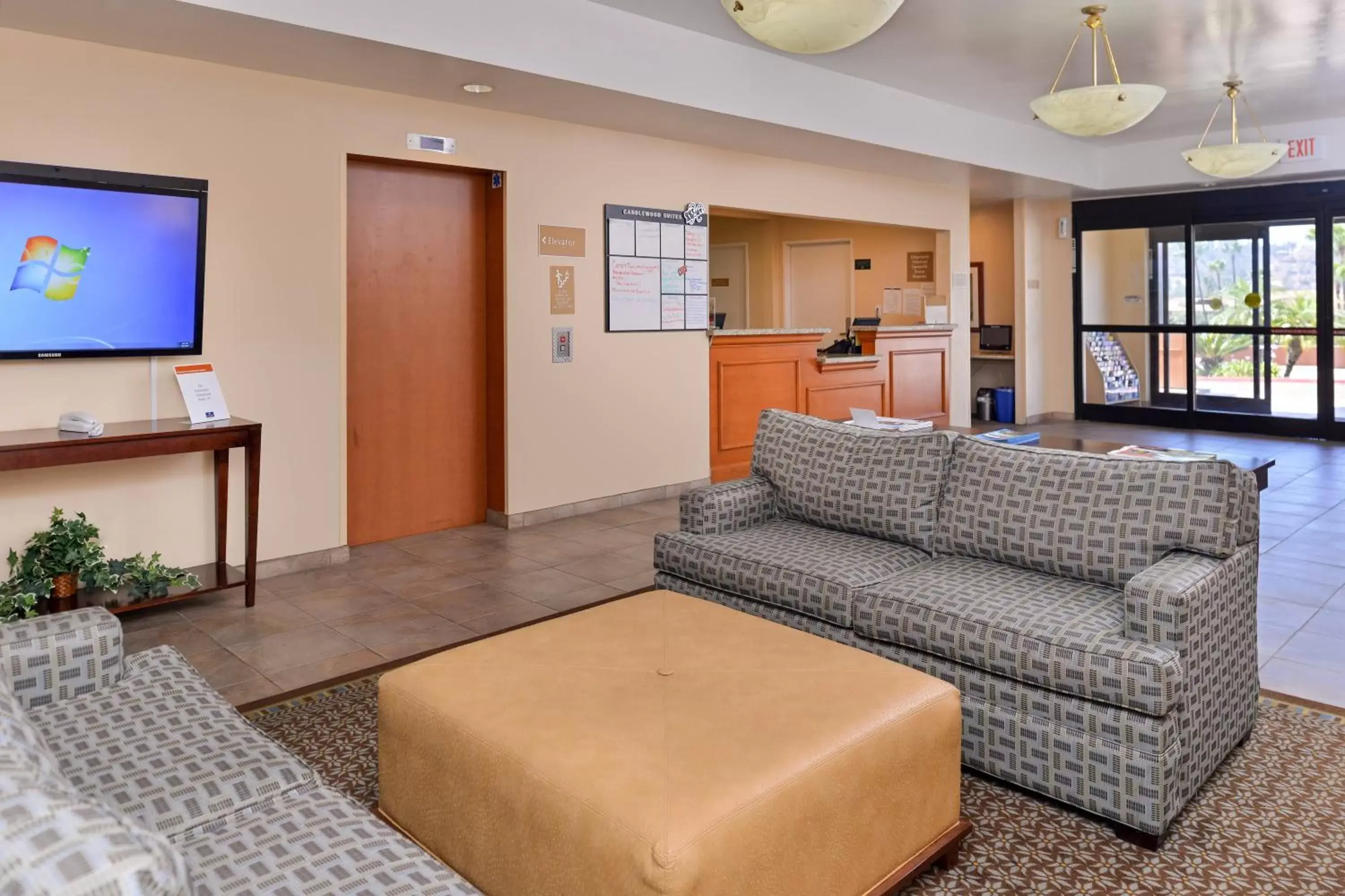 Property building, Seating Area in Candlewood Suites San Diego, an IHG Hotel