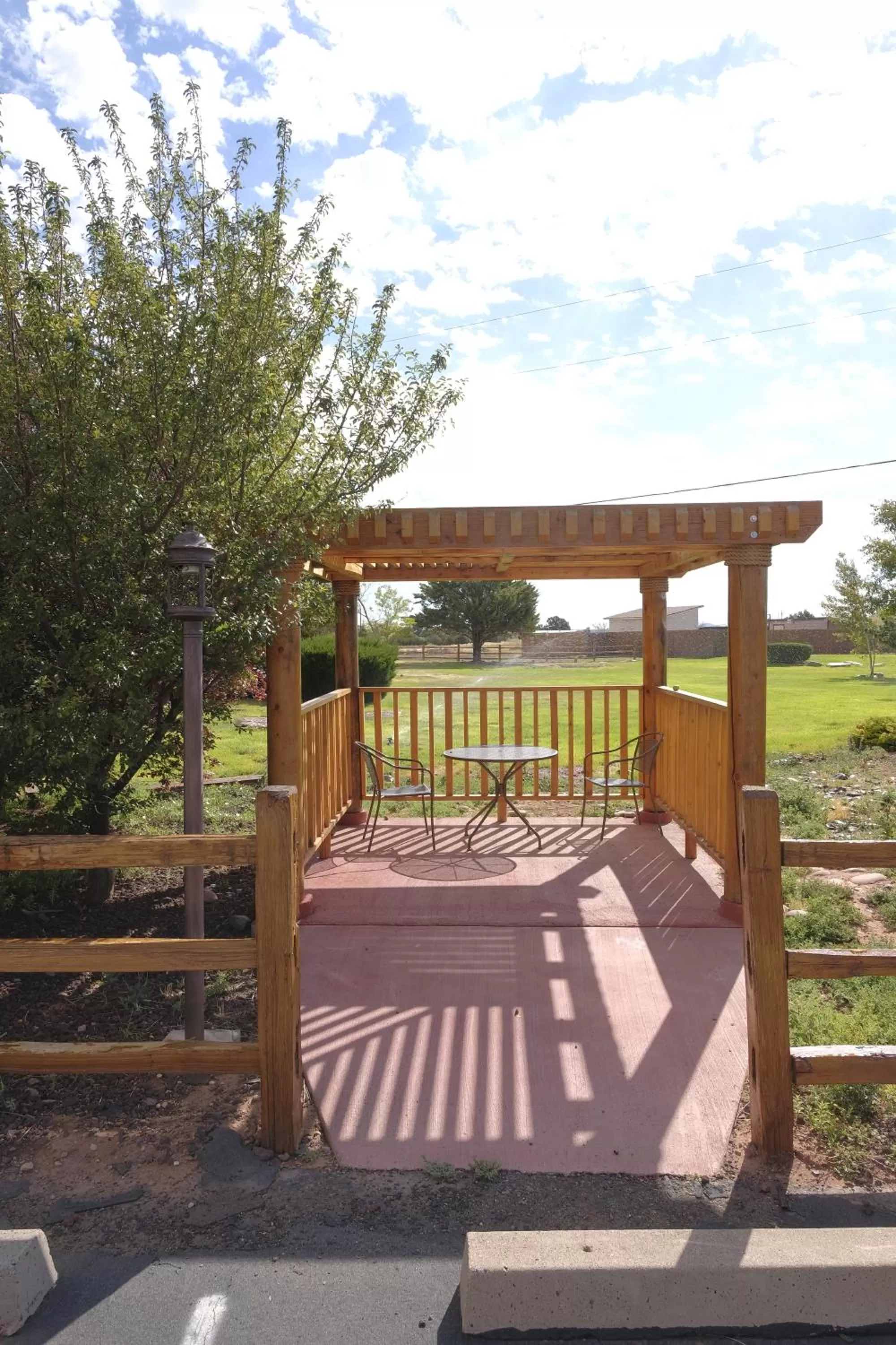 Patio in Grand Canyon Inn and Motel - South Rim Entrance