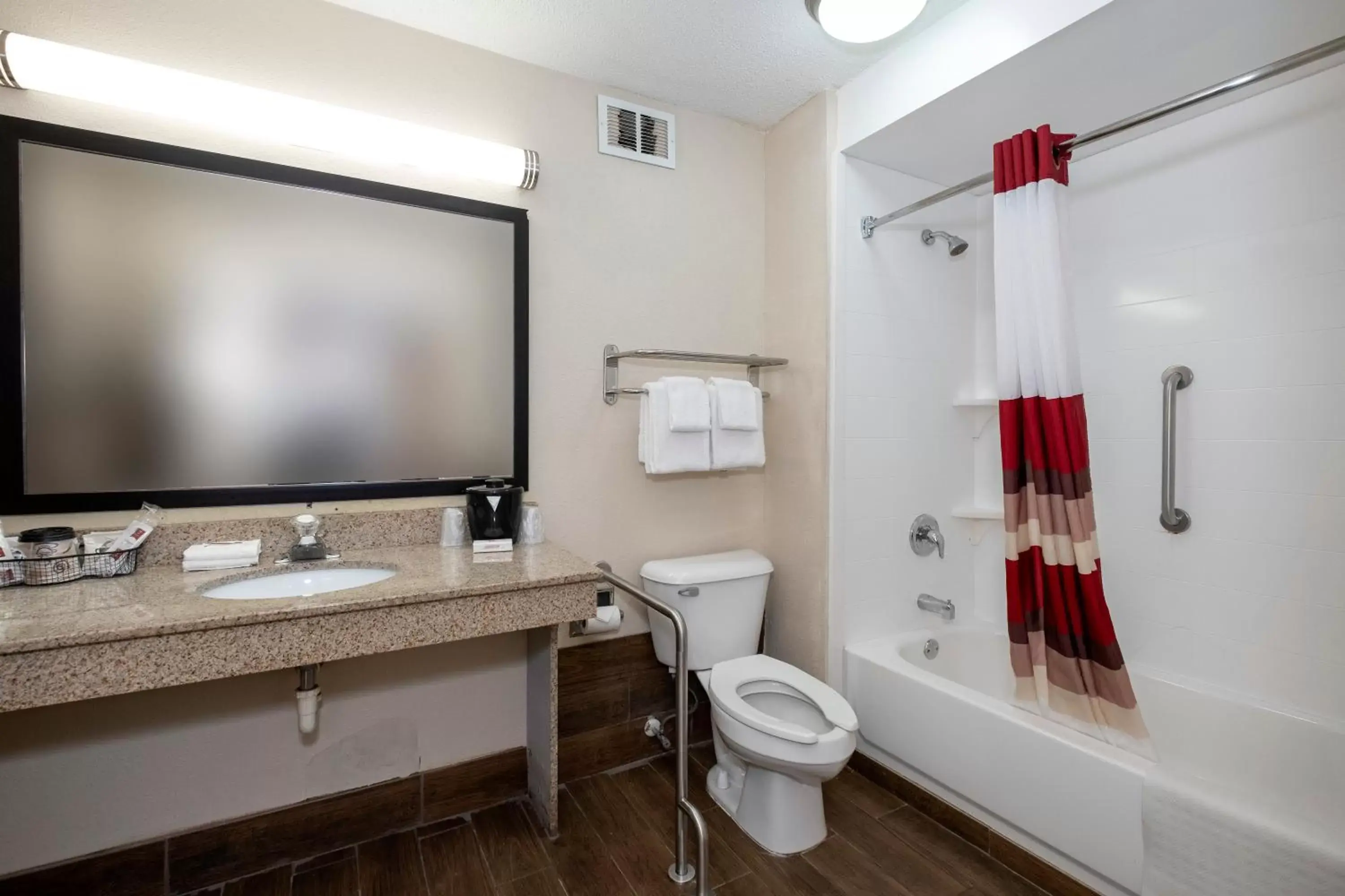 Bathroom in Red Roof Inn Rock Hill