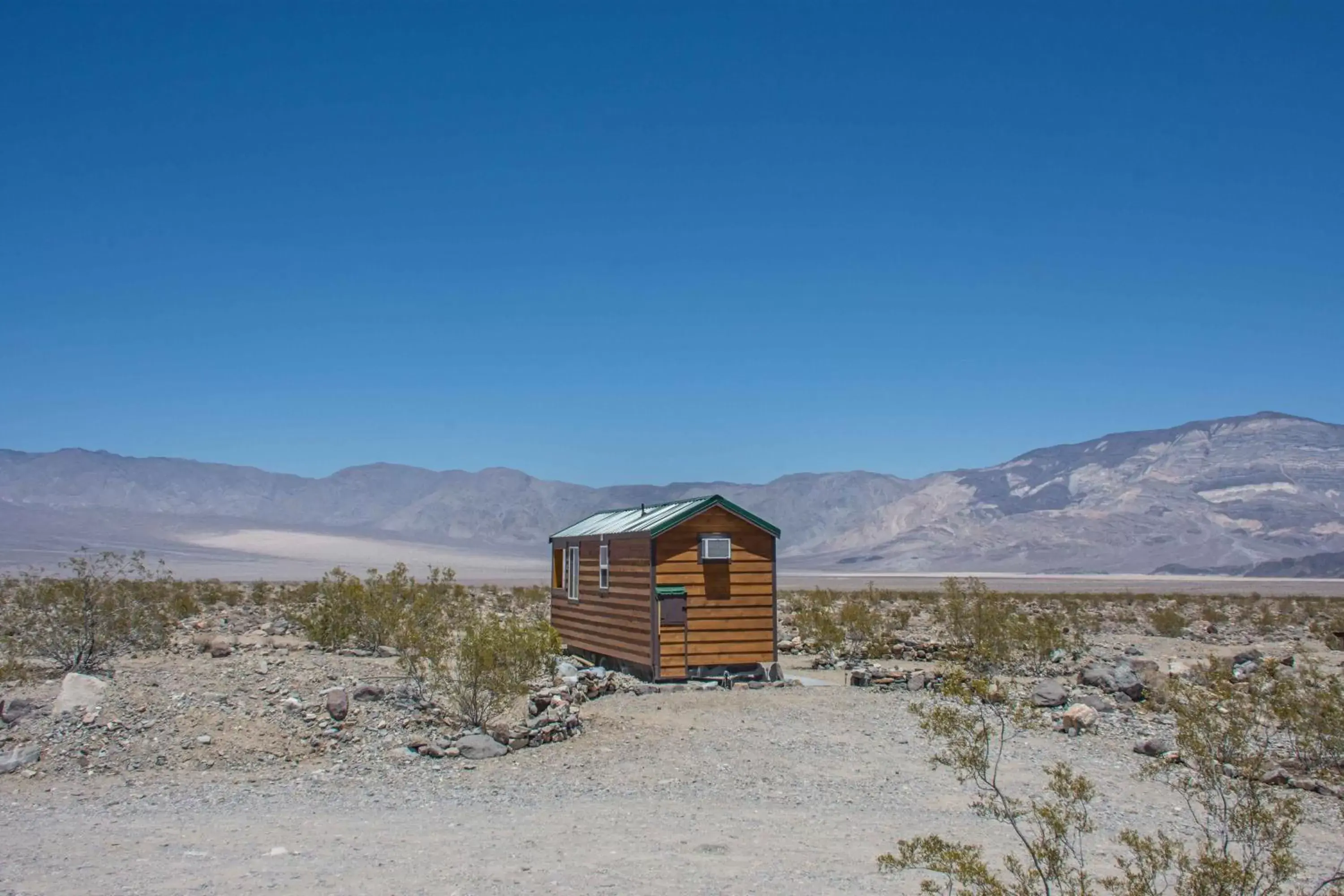 Winter in Panamint Springs Motel & Tents