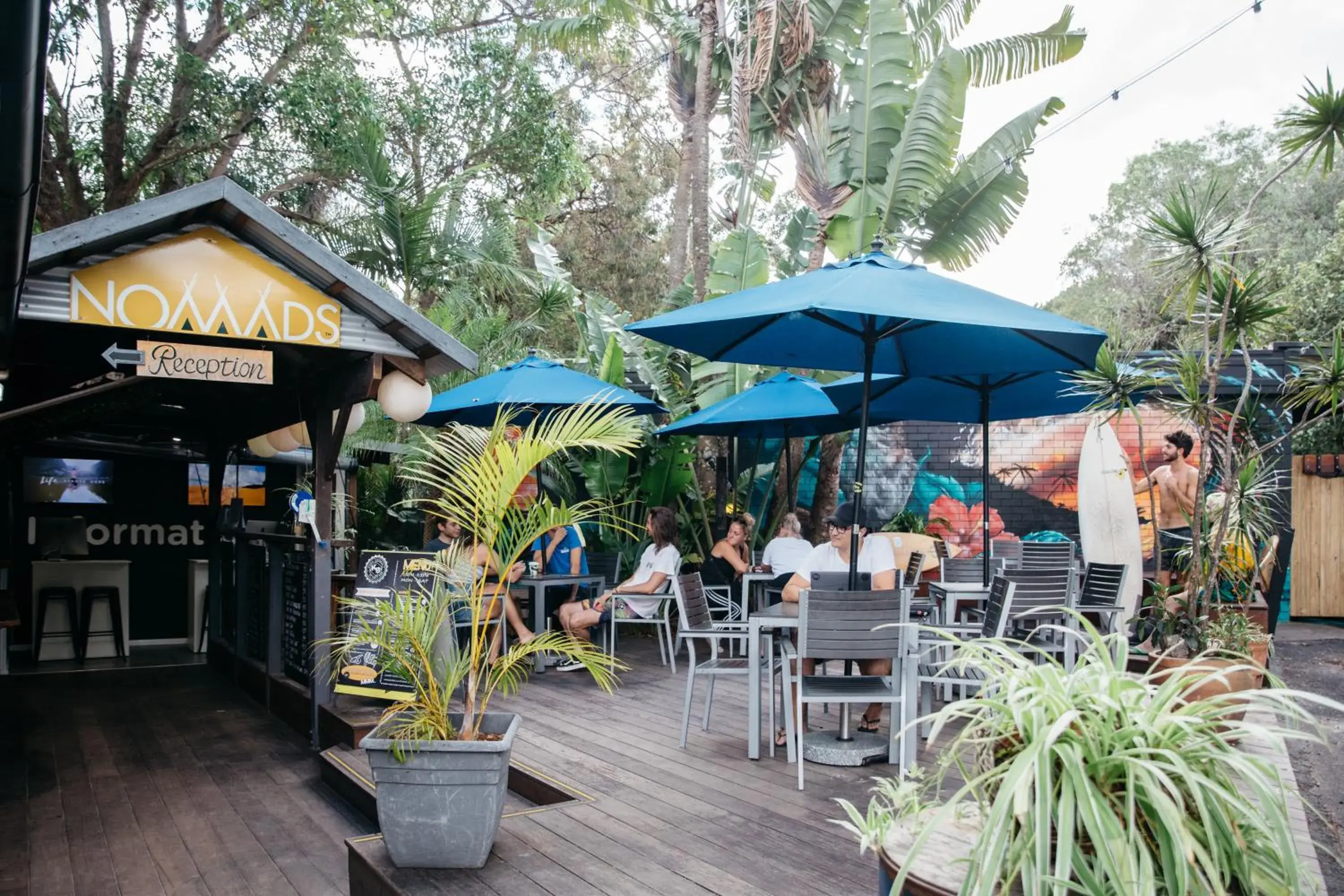 Patio in Nomads Noosa