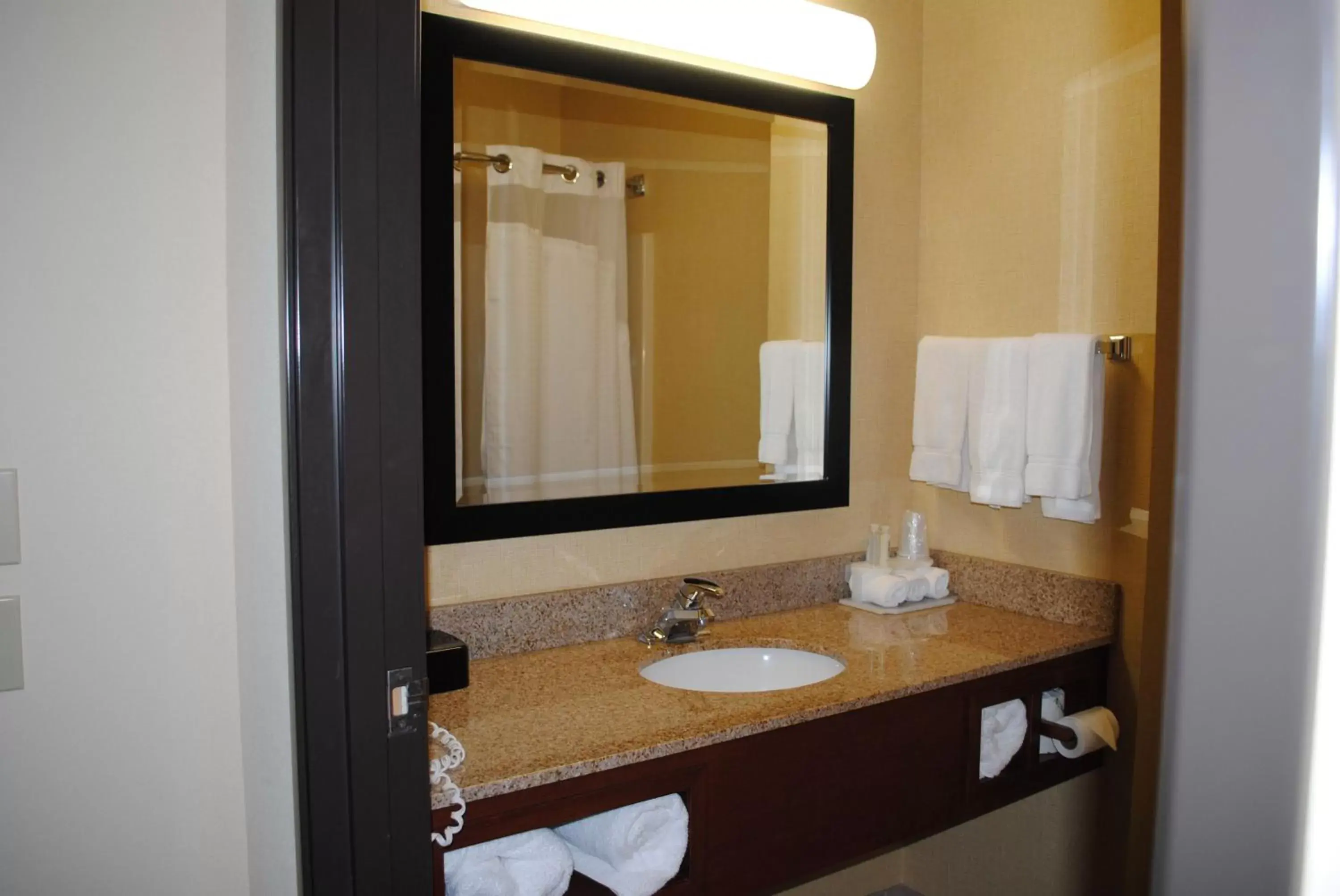 Bathroom in Holiday Inn Express Boonville, an IHG Hotel