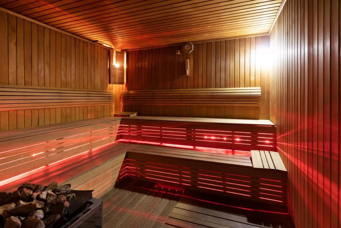 Sauna in Sky Tower King Hotel