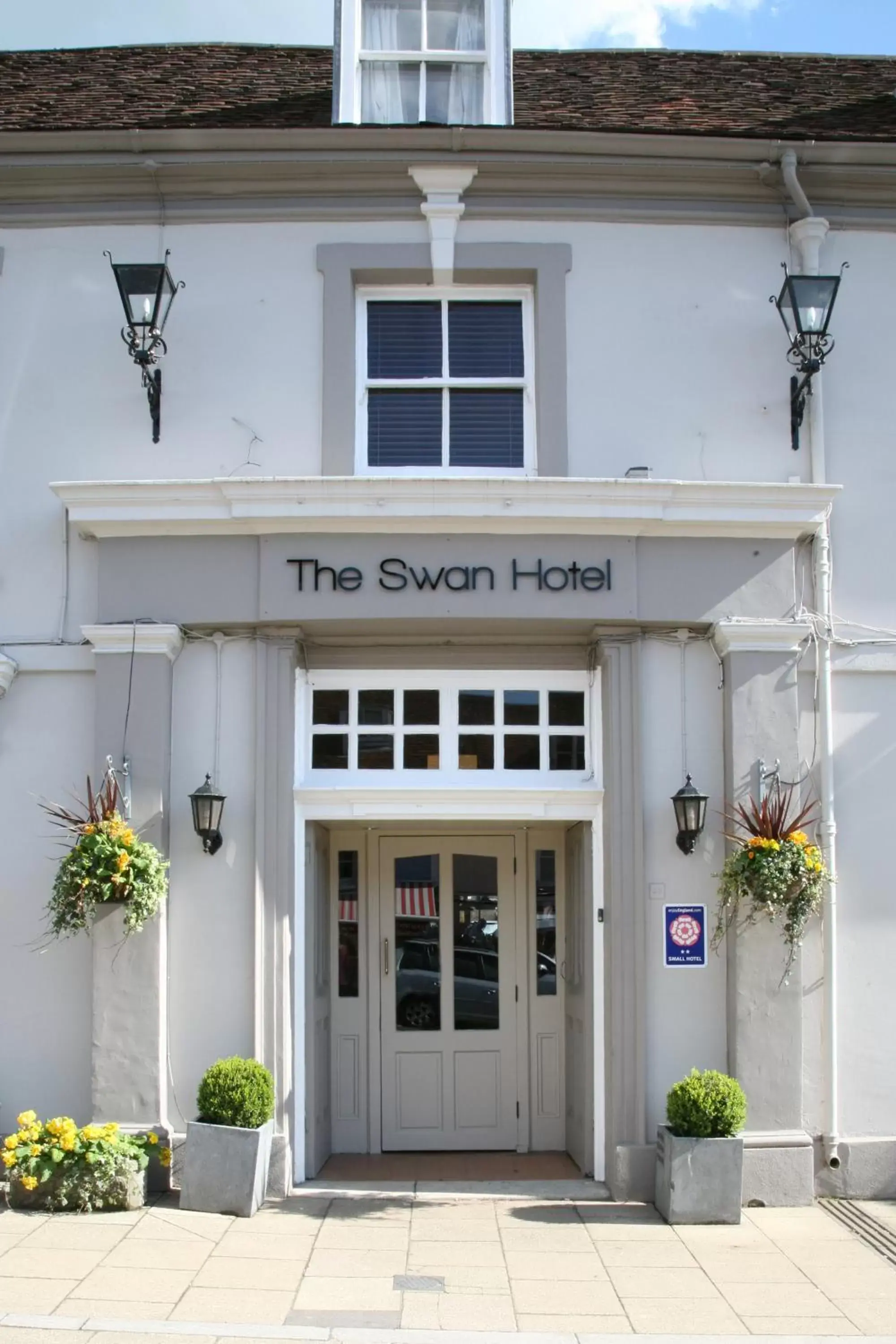 Facade/entrance in The Swan Hotel