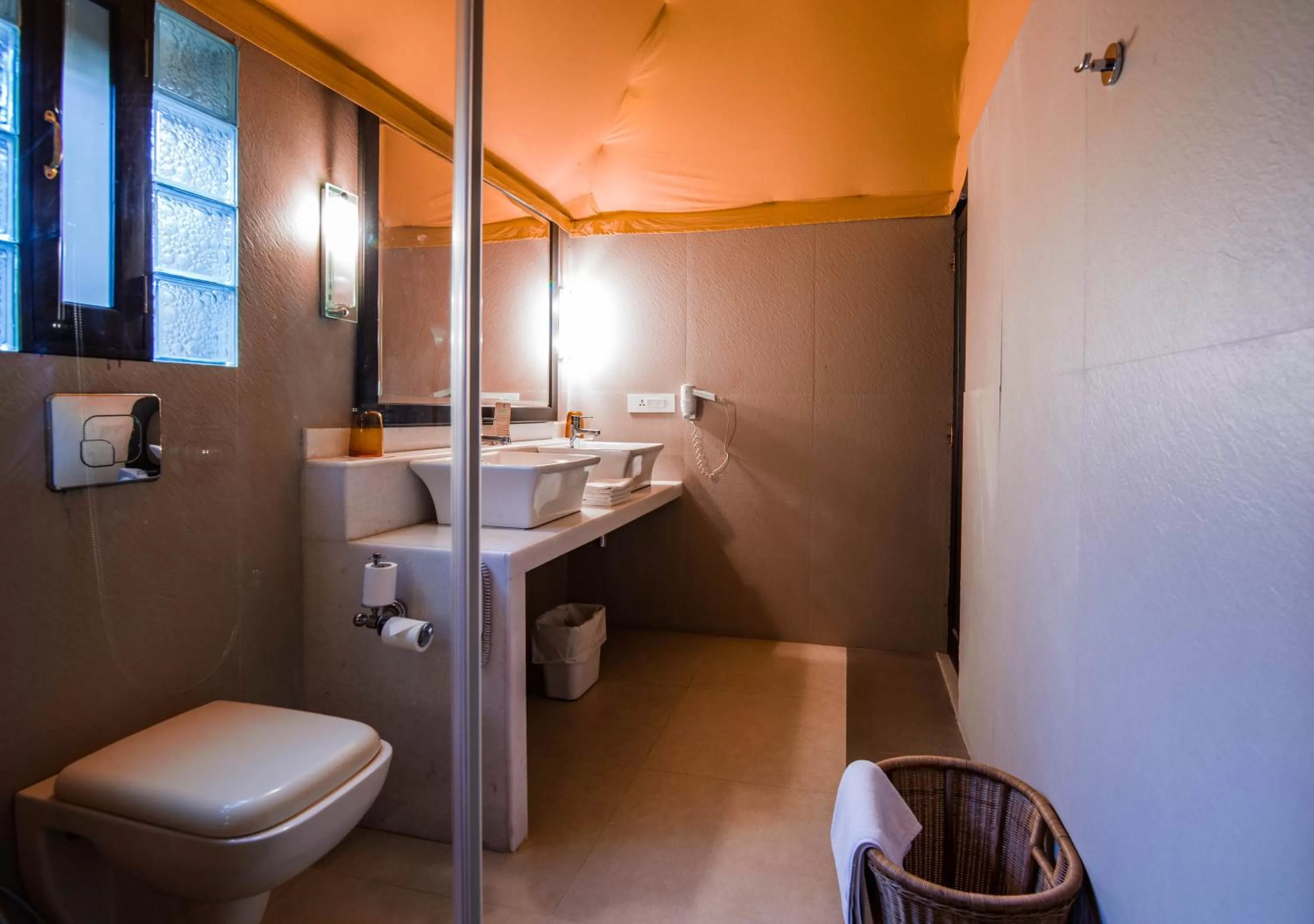 Bathroom in Ajit Bhawan - A Palace Resort