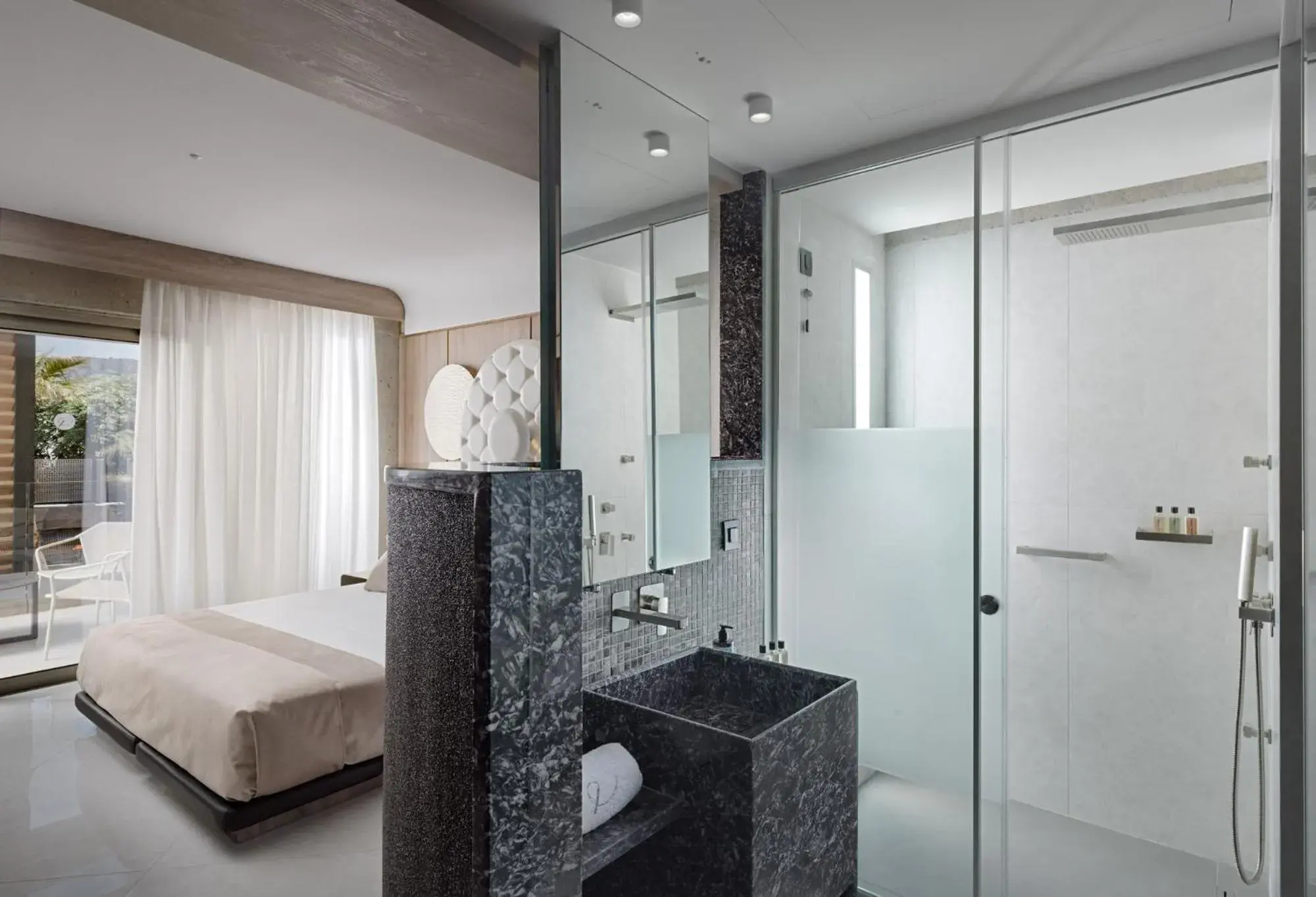 Bathroom in Nautilux Rethymno by Mage Hotels