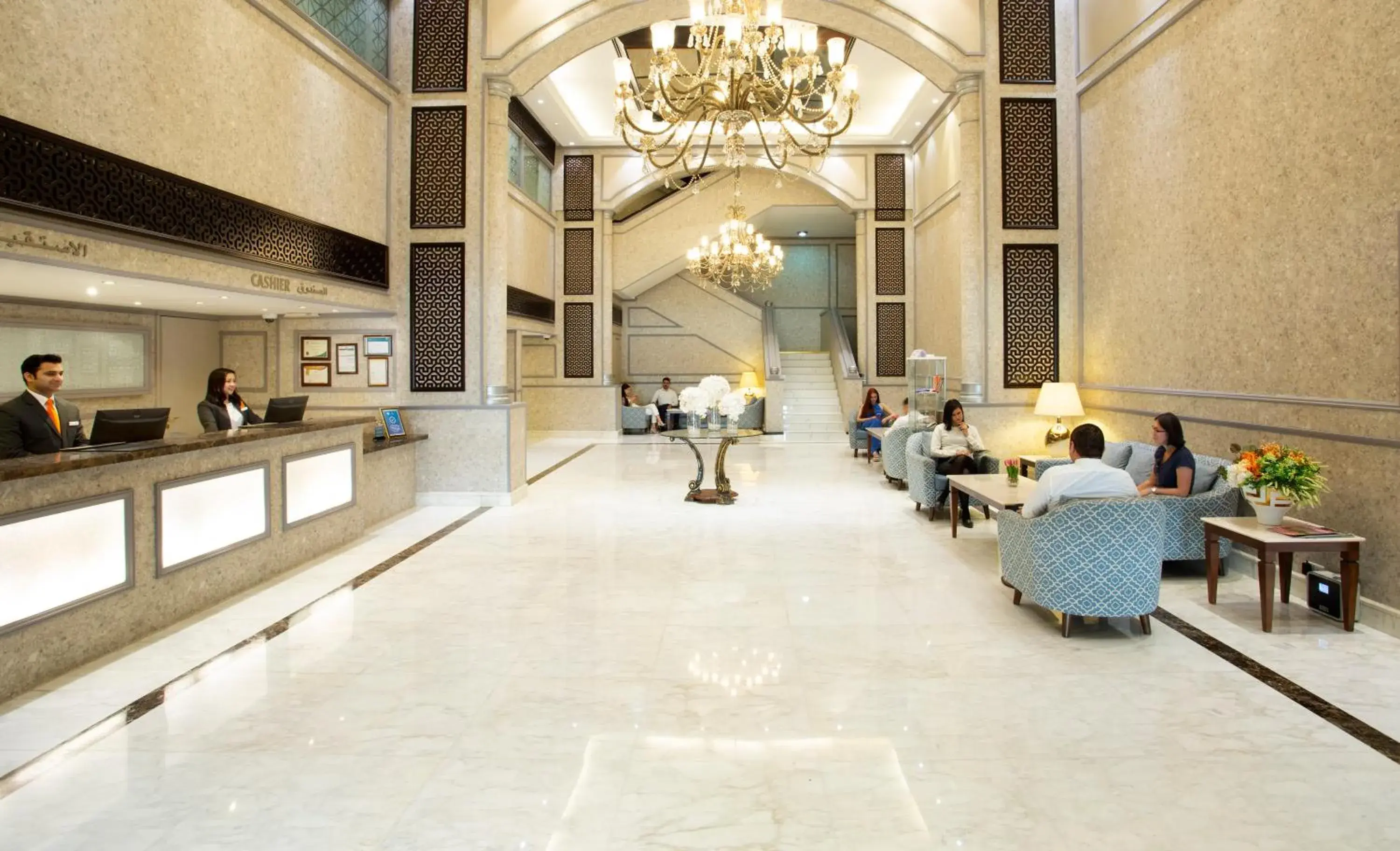 Lobby/Reception in Carlton Tower Hotel