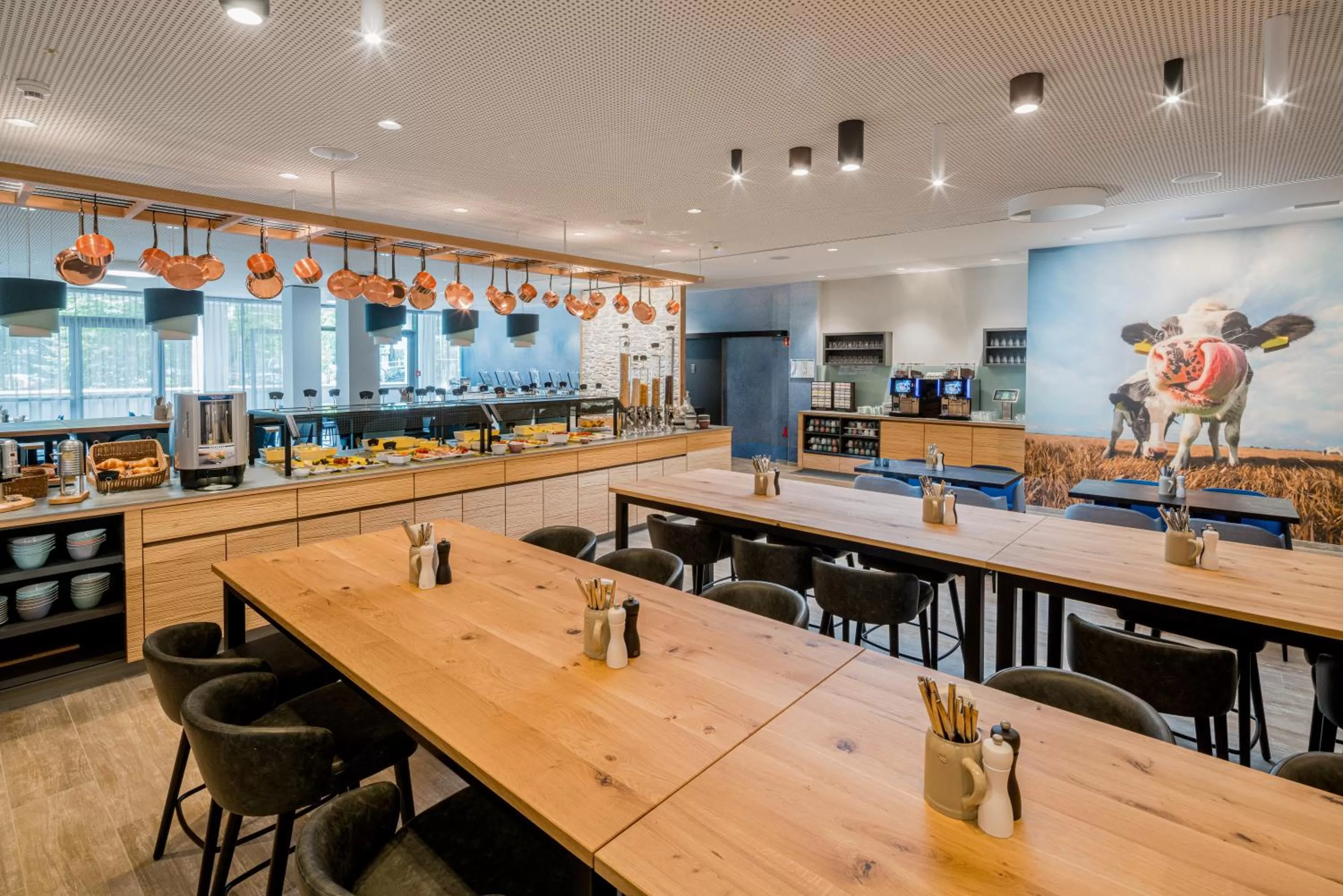 Restaurant/places to eat in Best Western Hotel Arabellapark Muenchen