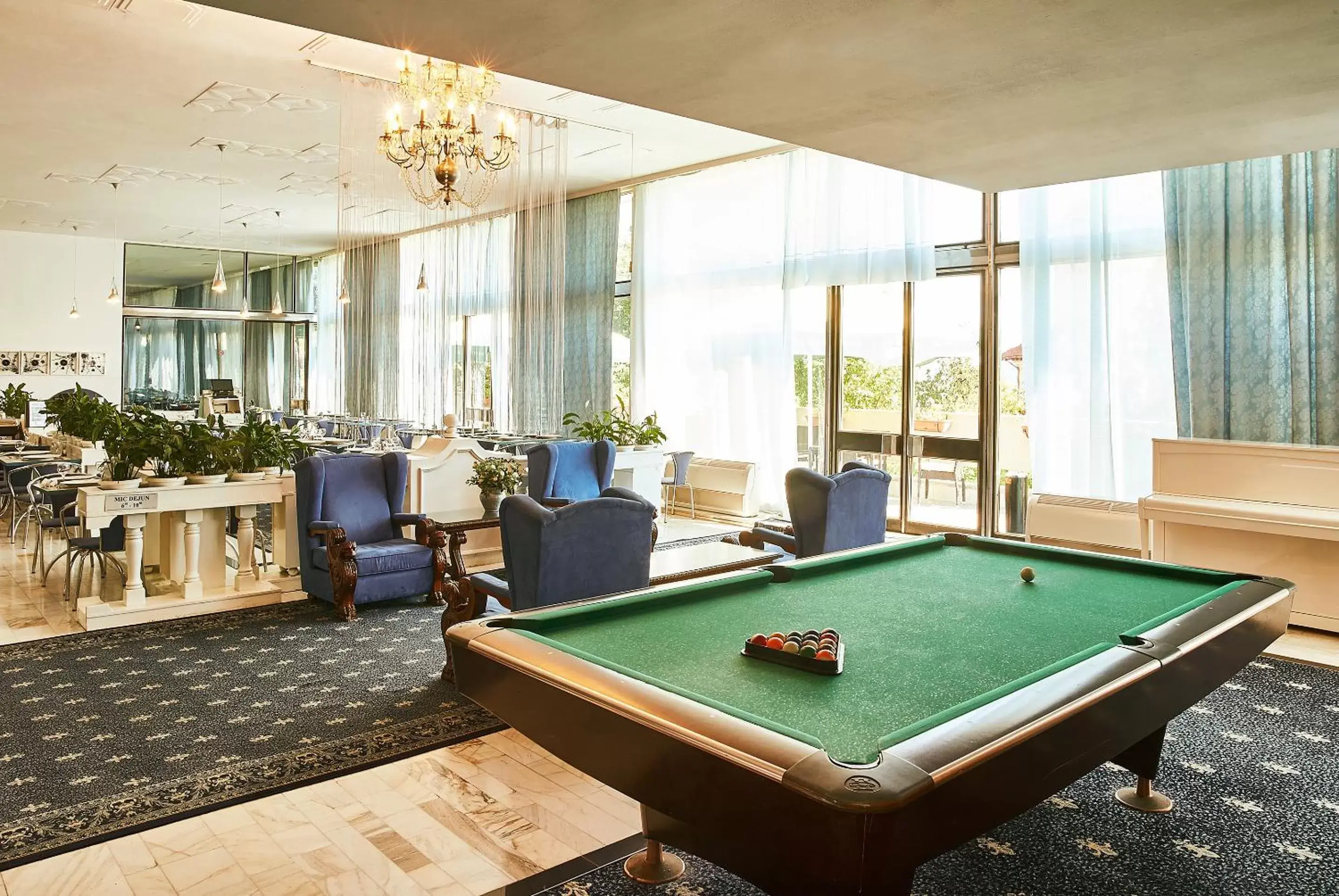 Lobby or reception, Billiards in Continental Drobeta Turnu Severin