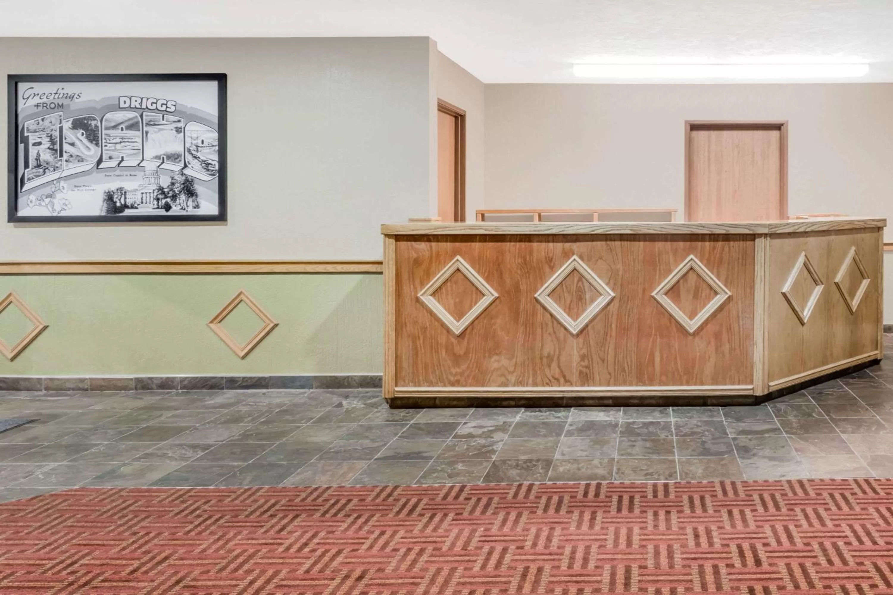 Lobby or reception in Super 8 by Wyndham Driggs
