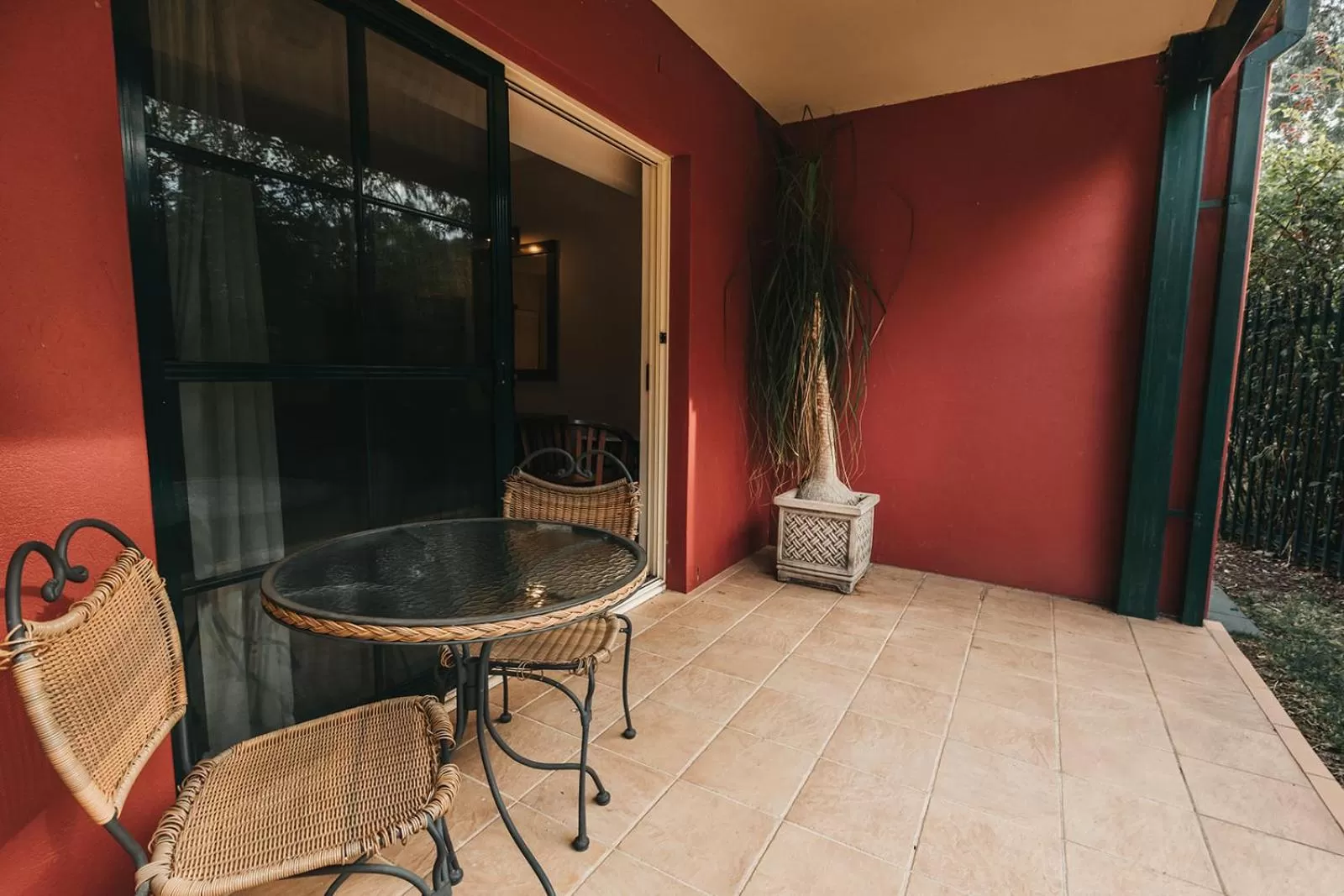 Patio in The Lawson Riverside Suites