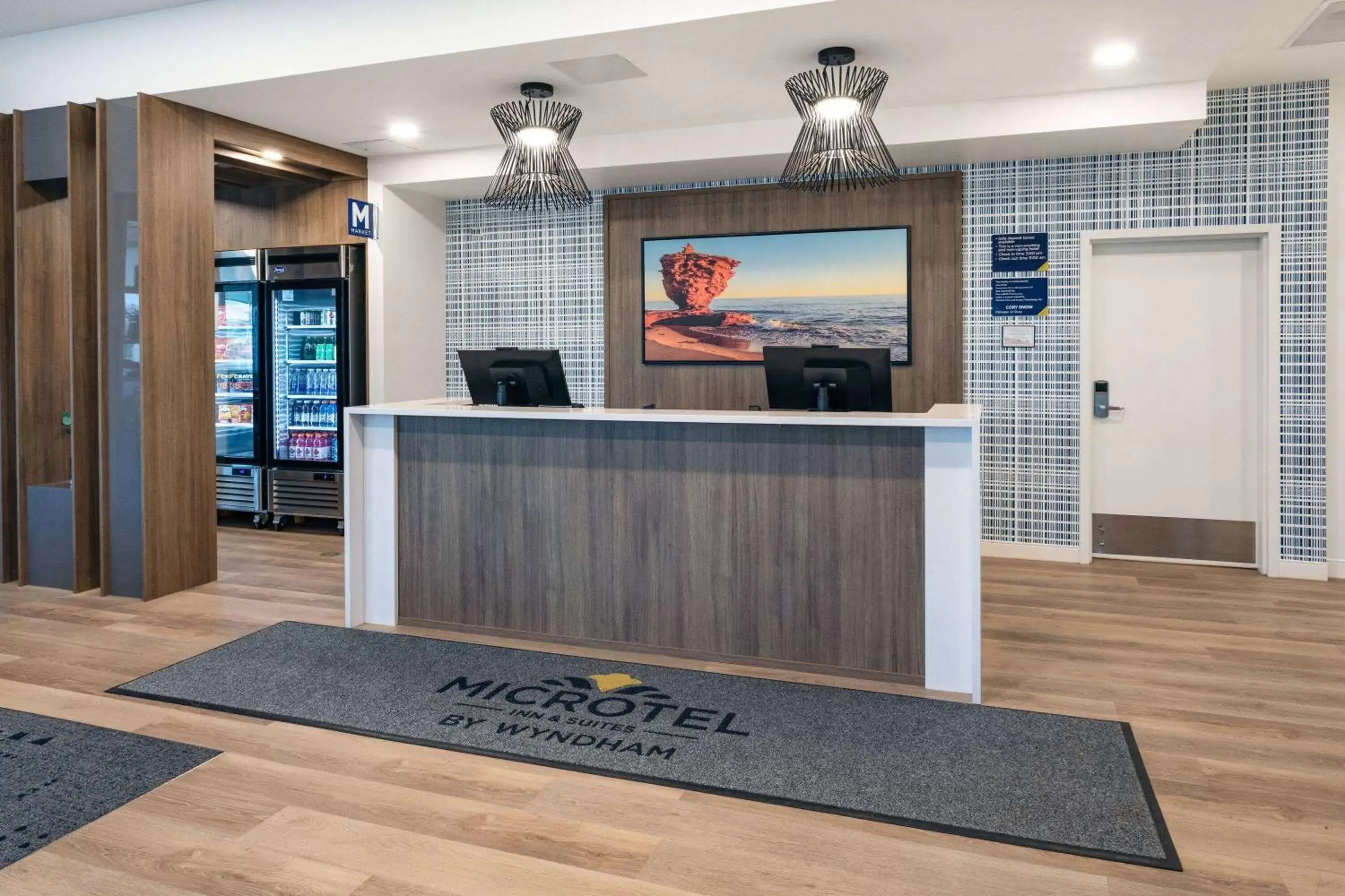 Lobby or reception in Microtel Inn & Suites by Wyndham Summerside Lobby or reception in Microtel Inn & Suites by Wyndham Summerside