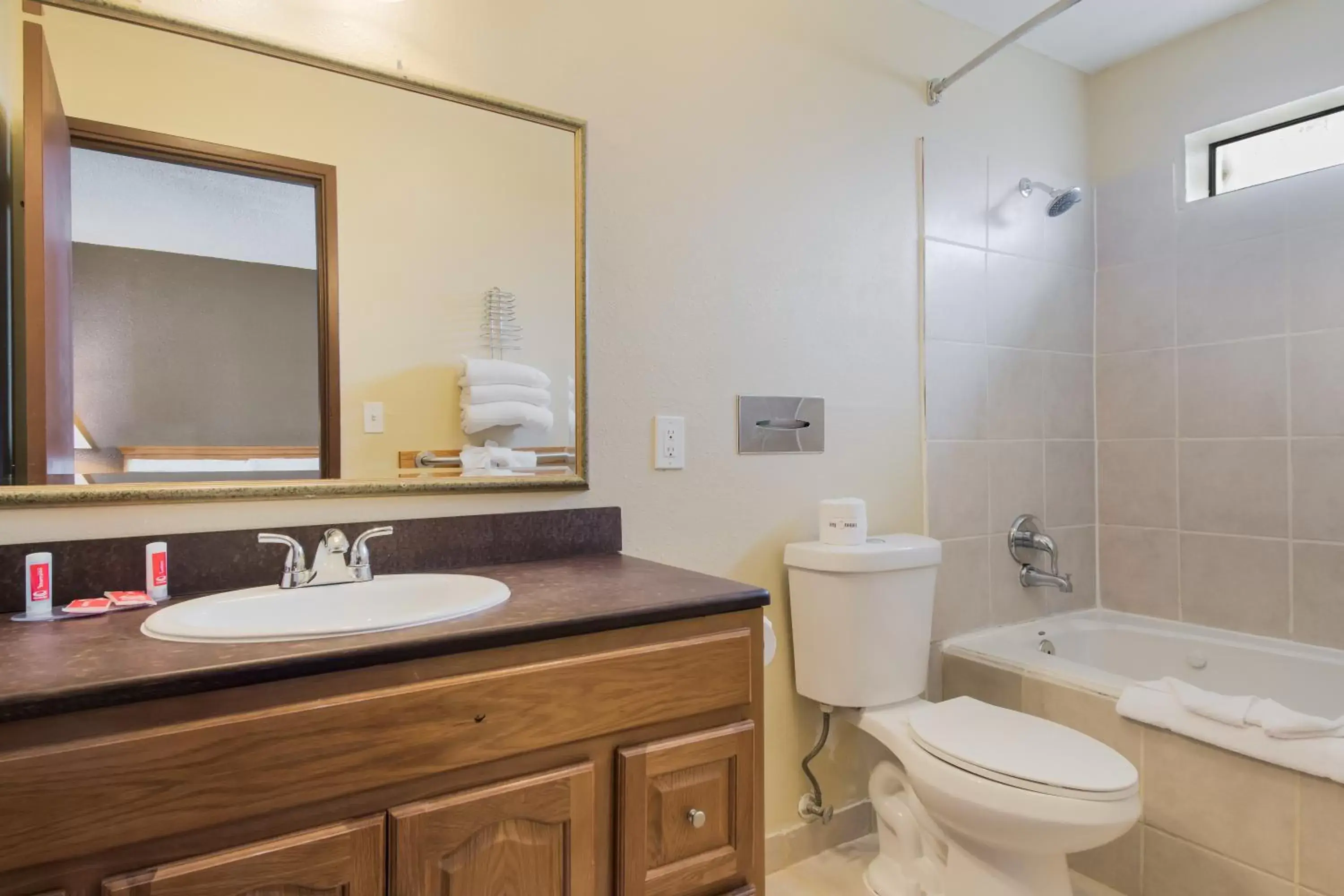 Bathroom in Econo Lodge Inn & Suites Hoquiam