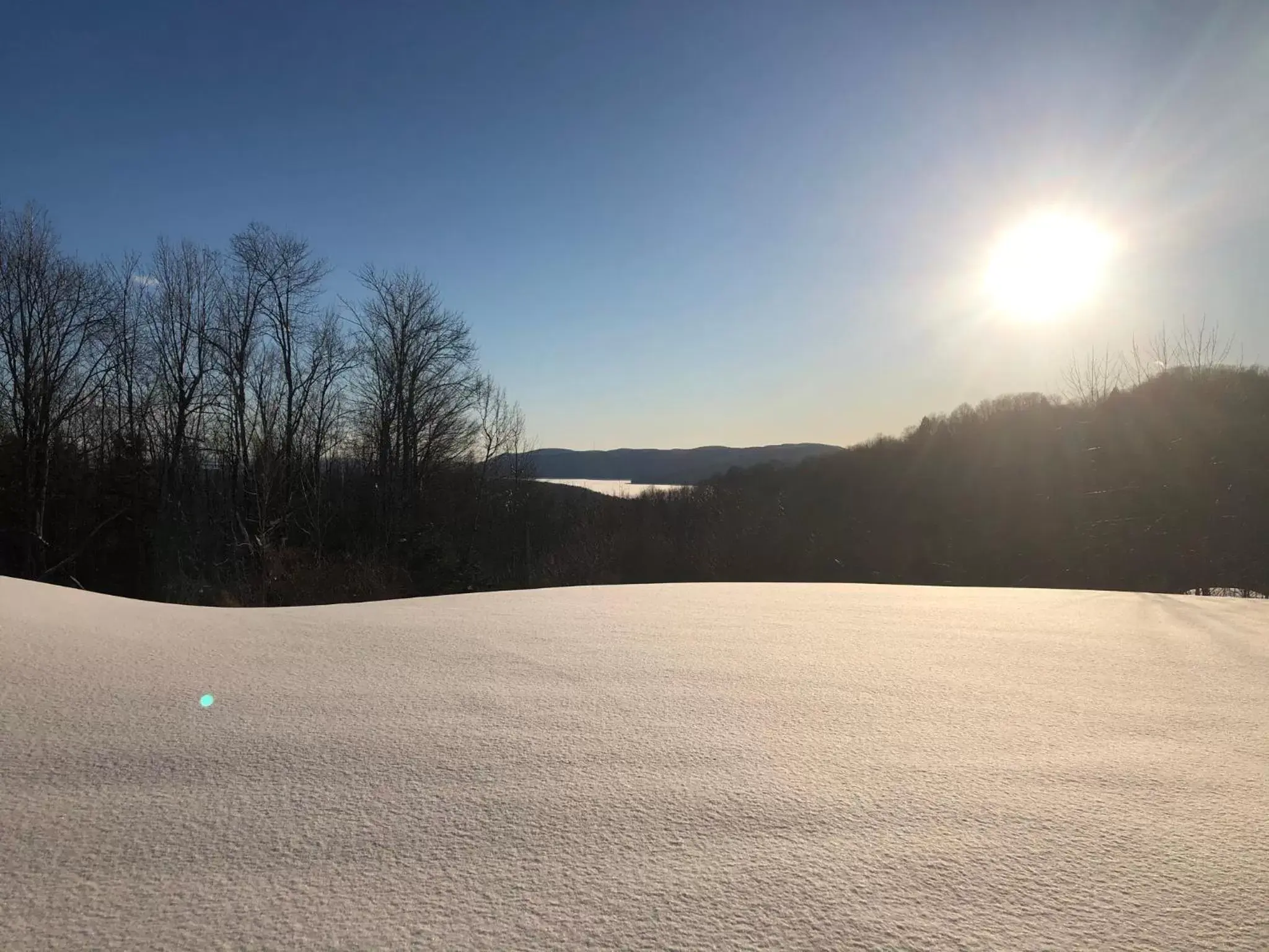 Natural landscape in Auberge Le Tricorne