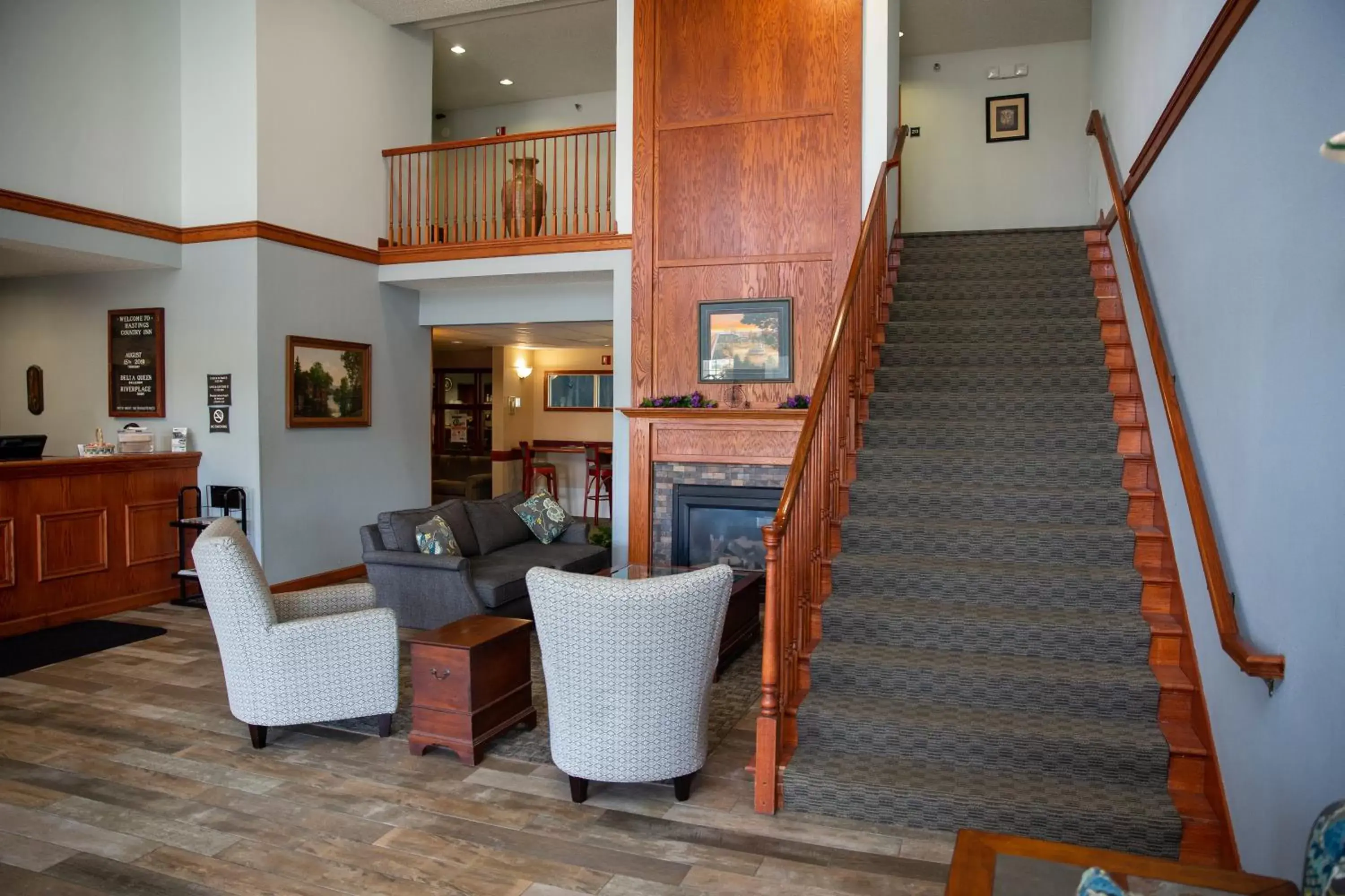 Lobby or reception in Hastings Country Inn