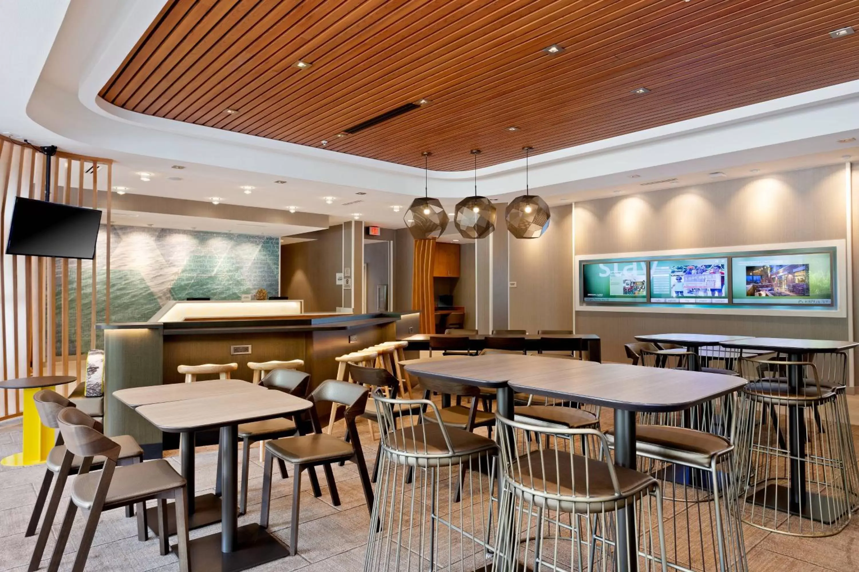 Lobby or reception, Restaurant/Places to Eat in SpringHill Suites by Marriott Ocala