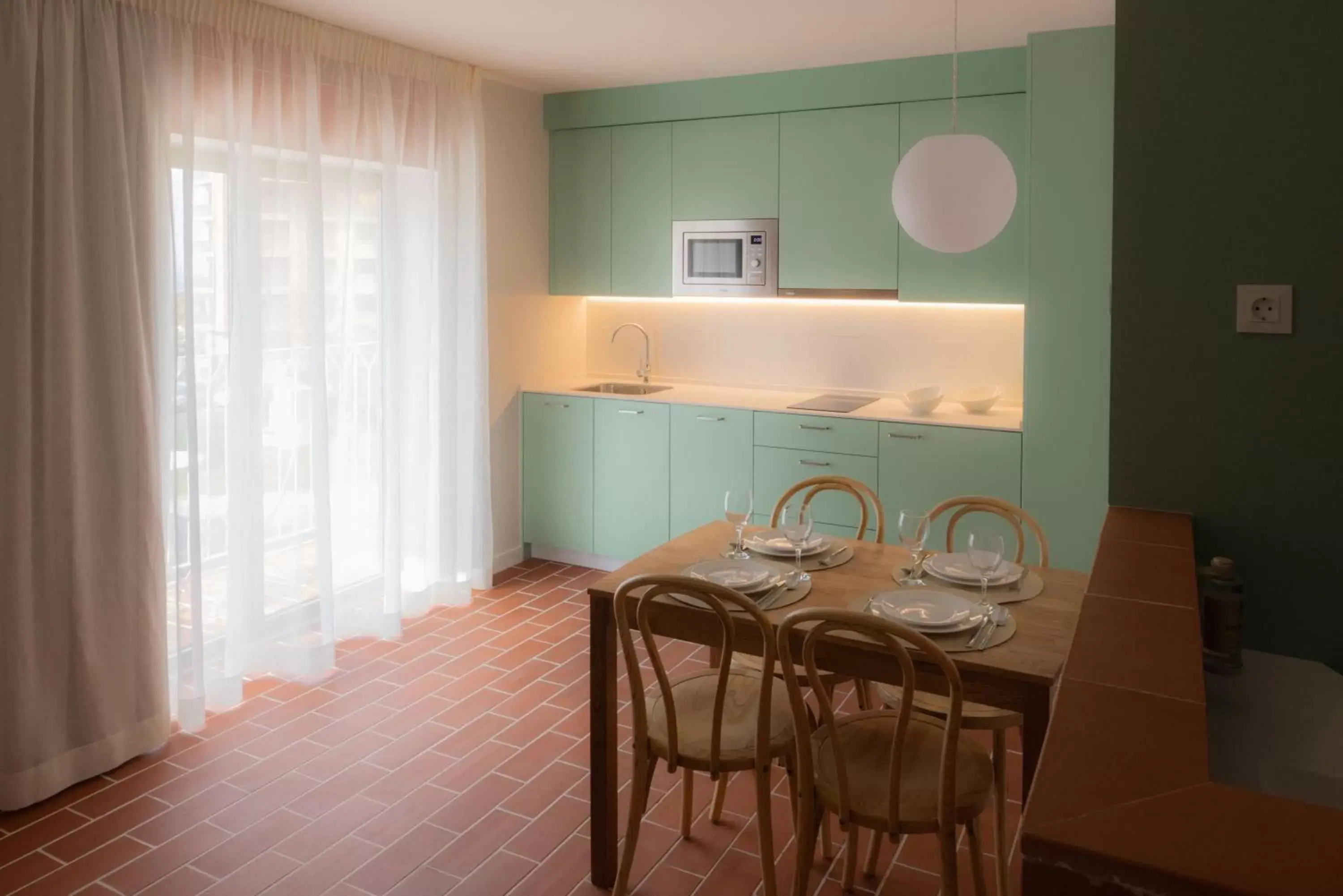 Living room, Dining Area in Terra Aurea Aparthotel