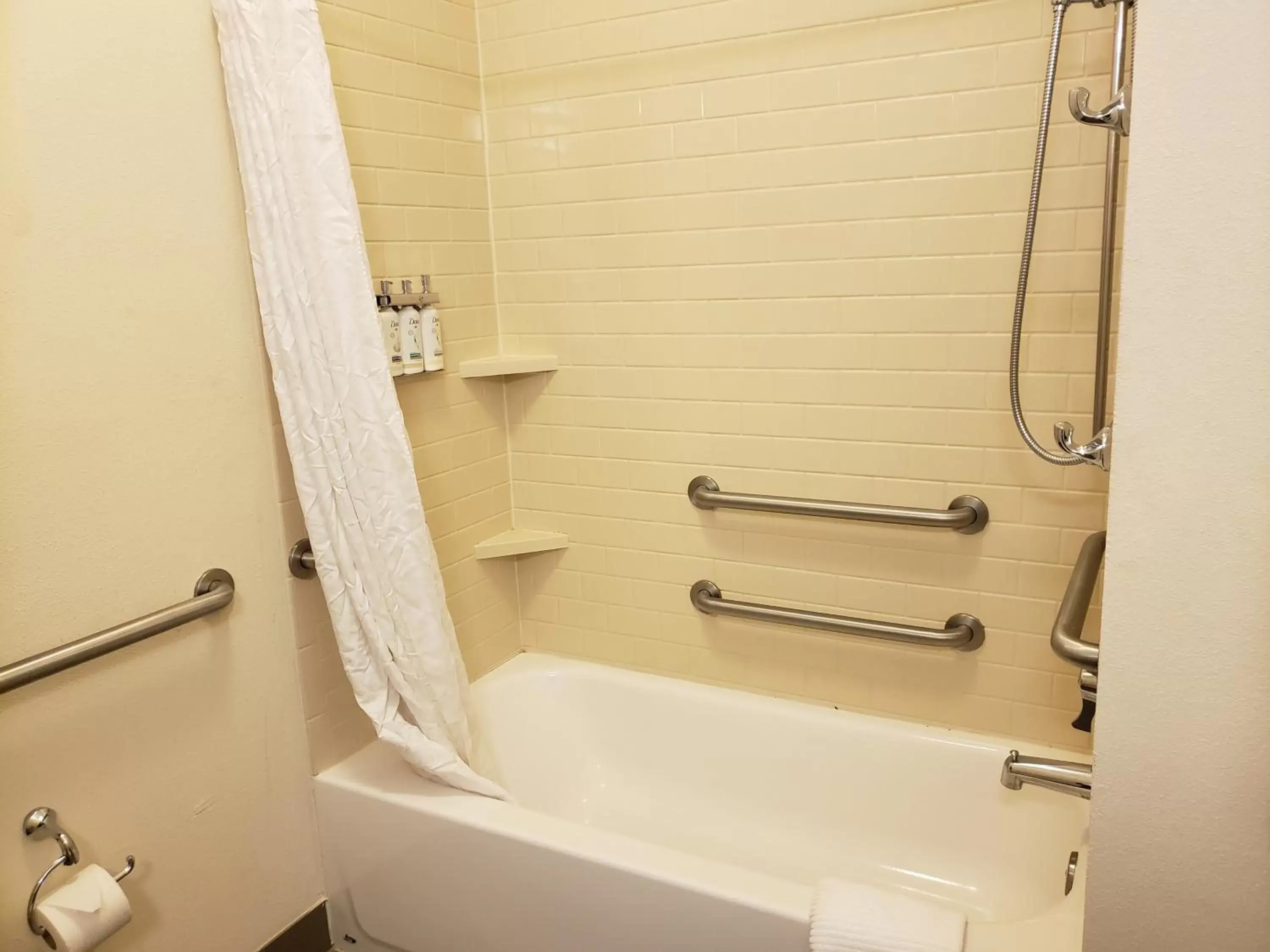 Bathroom in Candlewood Suites MORGANTOWN-UNIV WEST VIRGINIA, an IHG Hotel