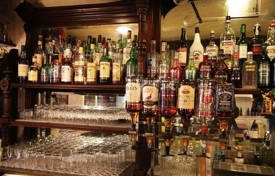 Alcoholic drinks in Balmoral Hotel