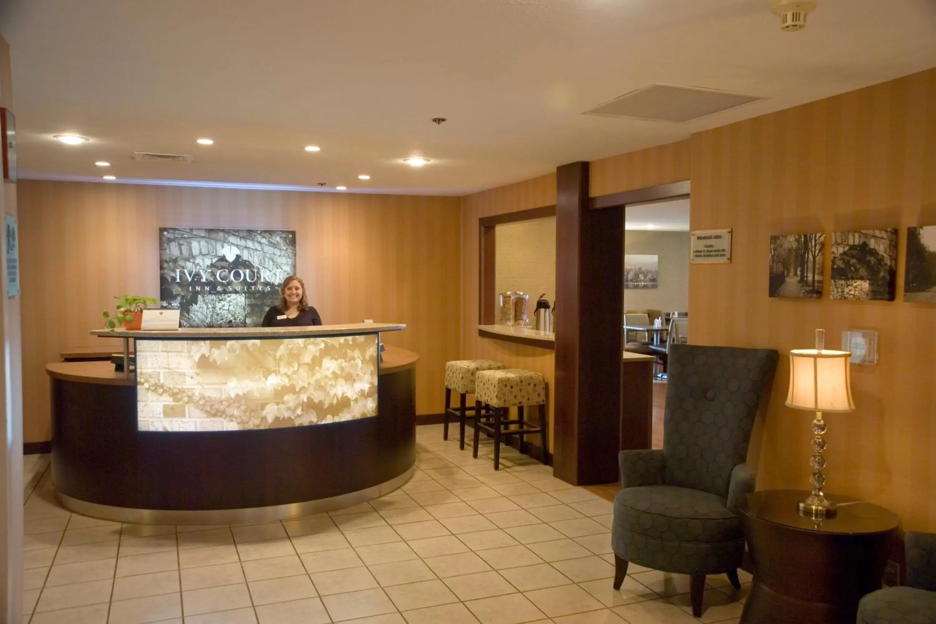 Lobby or reception in Ivy Court Inn and Suites Lobby or reception in Ivy Court Inn and Suites